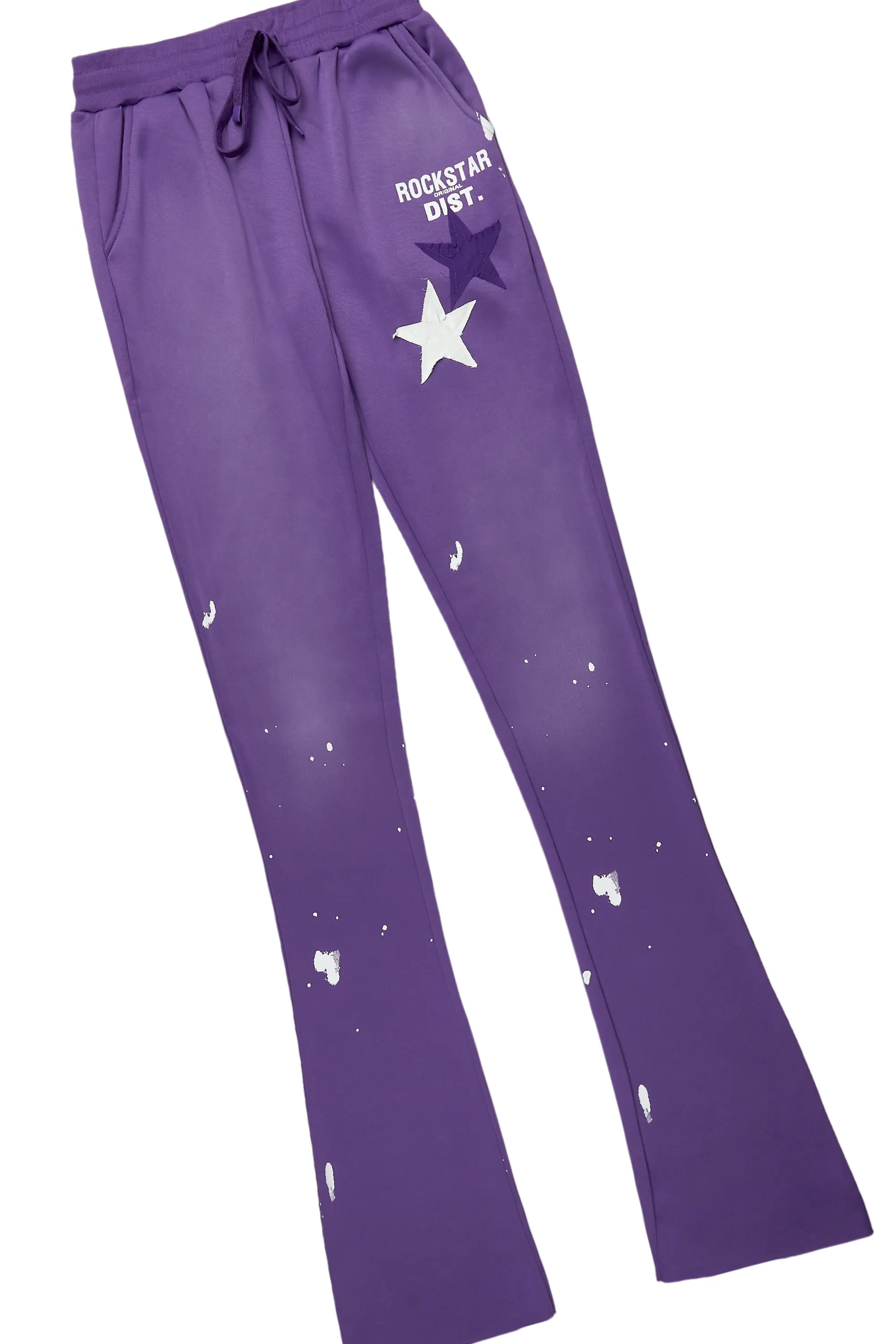 Diondrea White/Purple T-Shirt Trackset - Image 3
