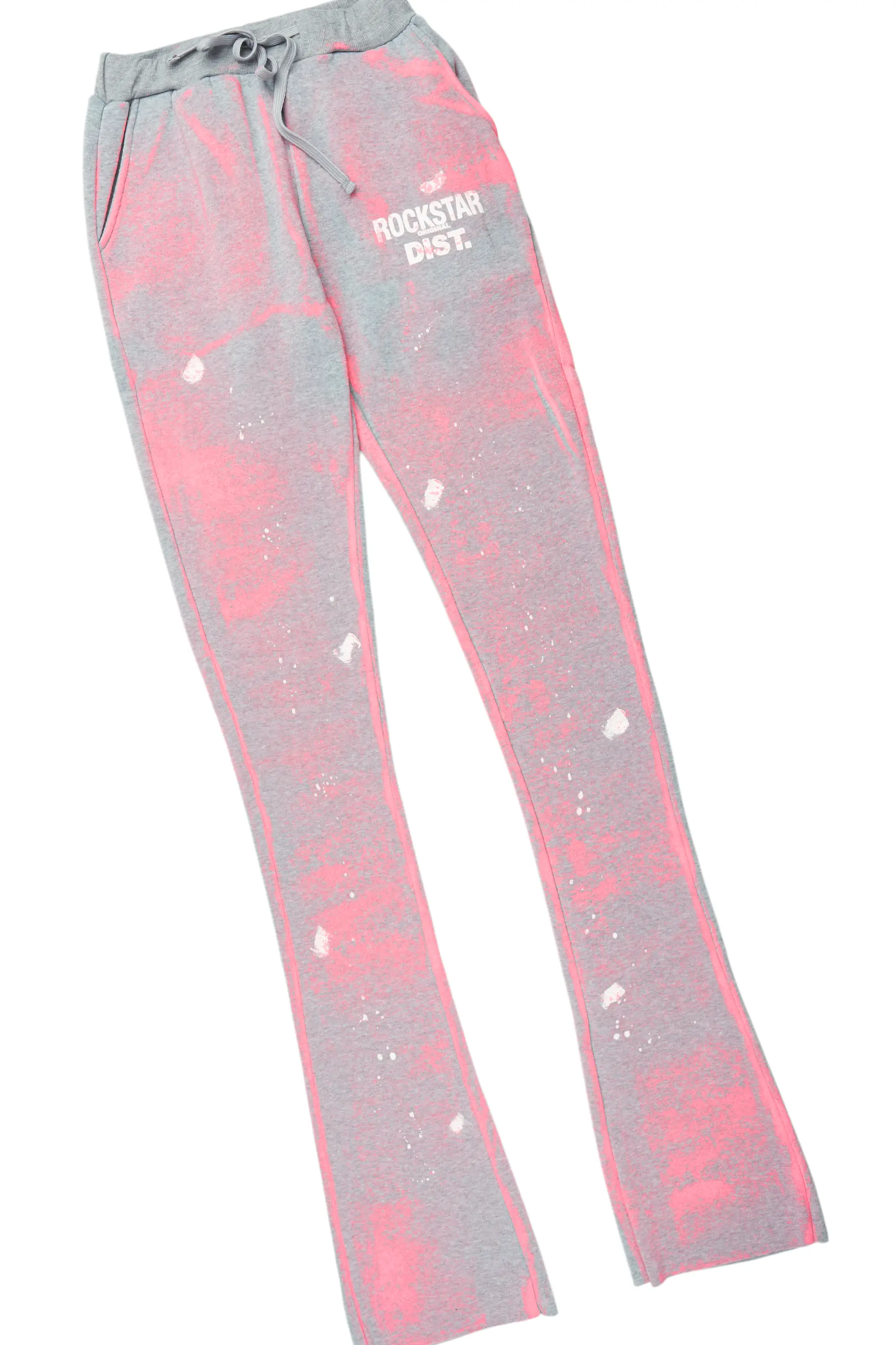 Keiana Heather Grey Super Stacked Trackset - Image 4