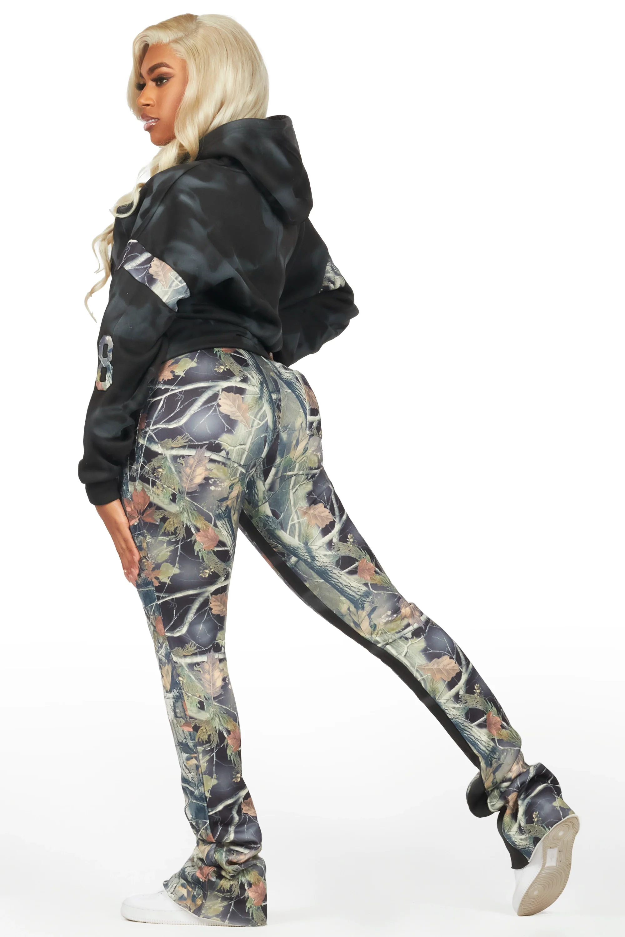 Eniyha Black/Black Tree Camo Stacked Trackset - Image 5
