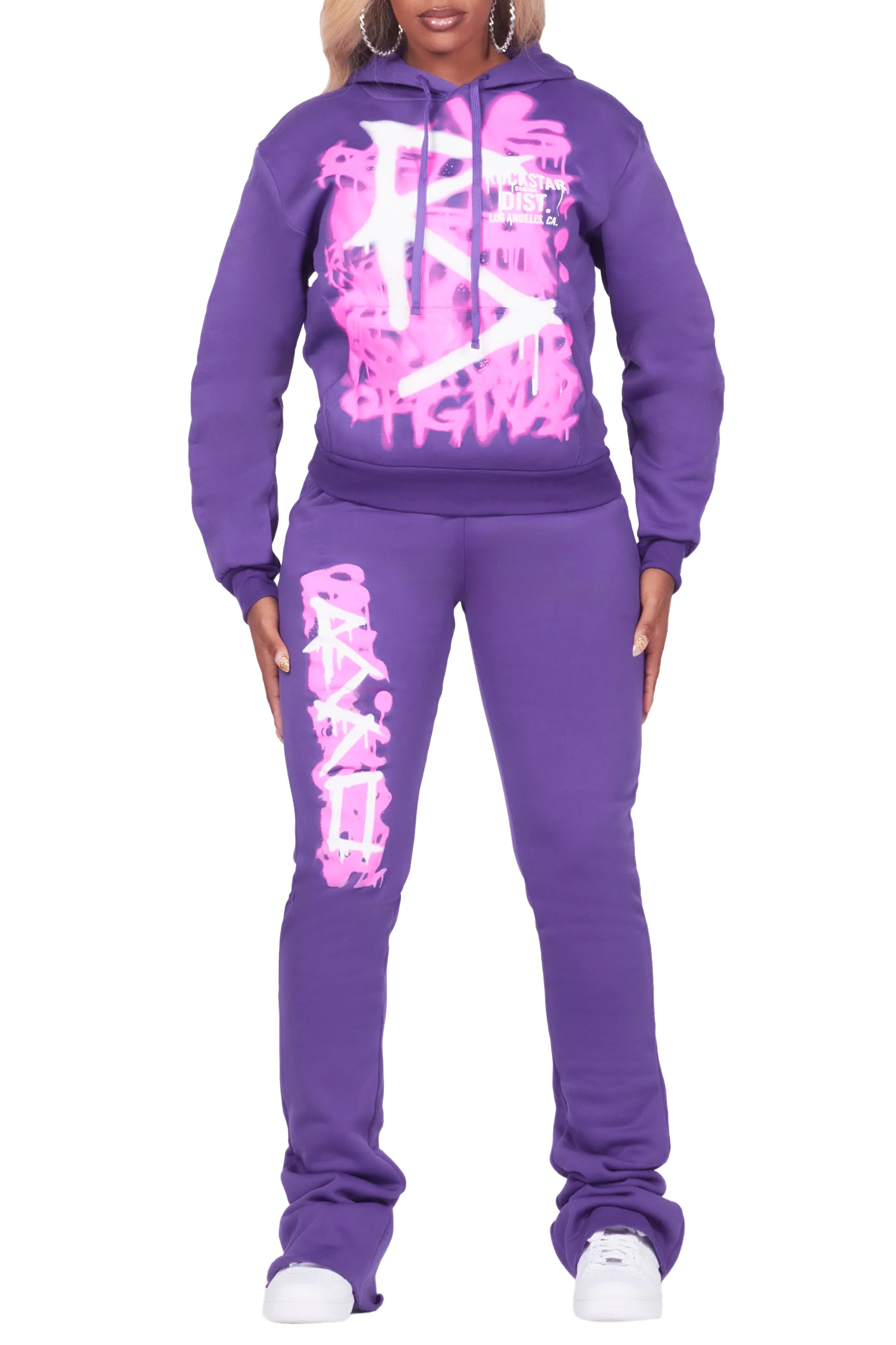 Tanesha Purple Super Stacked Trackset - Image 7