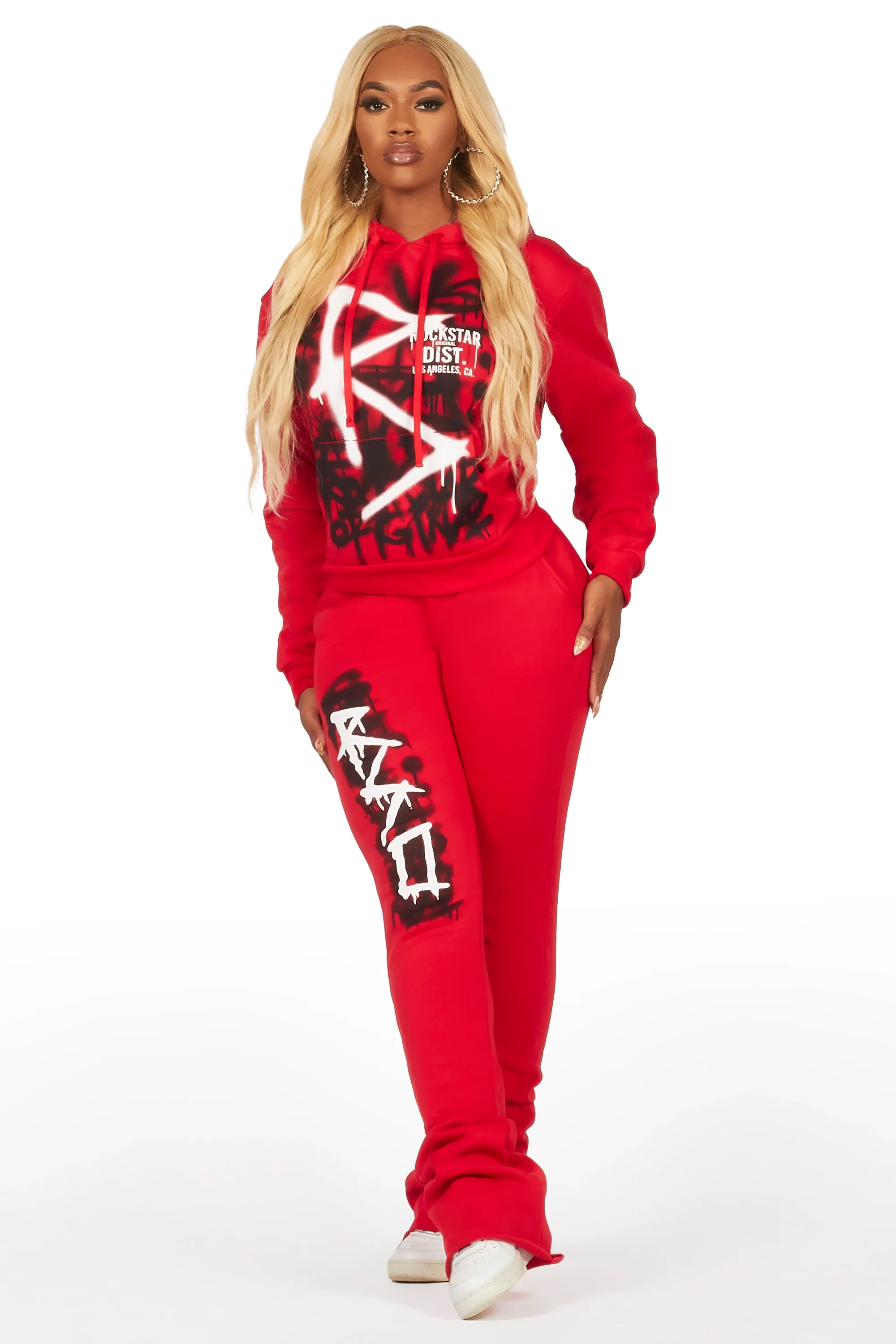 Tanesha Red Super Stacked Trackset - Image 3