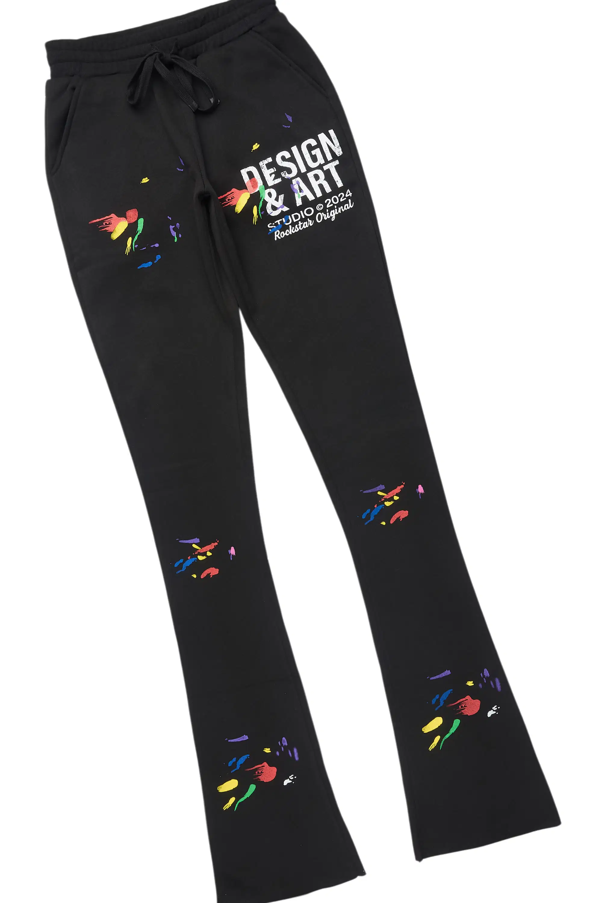Kristiane Black Crop Super Stacked Trackset - Image 10