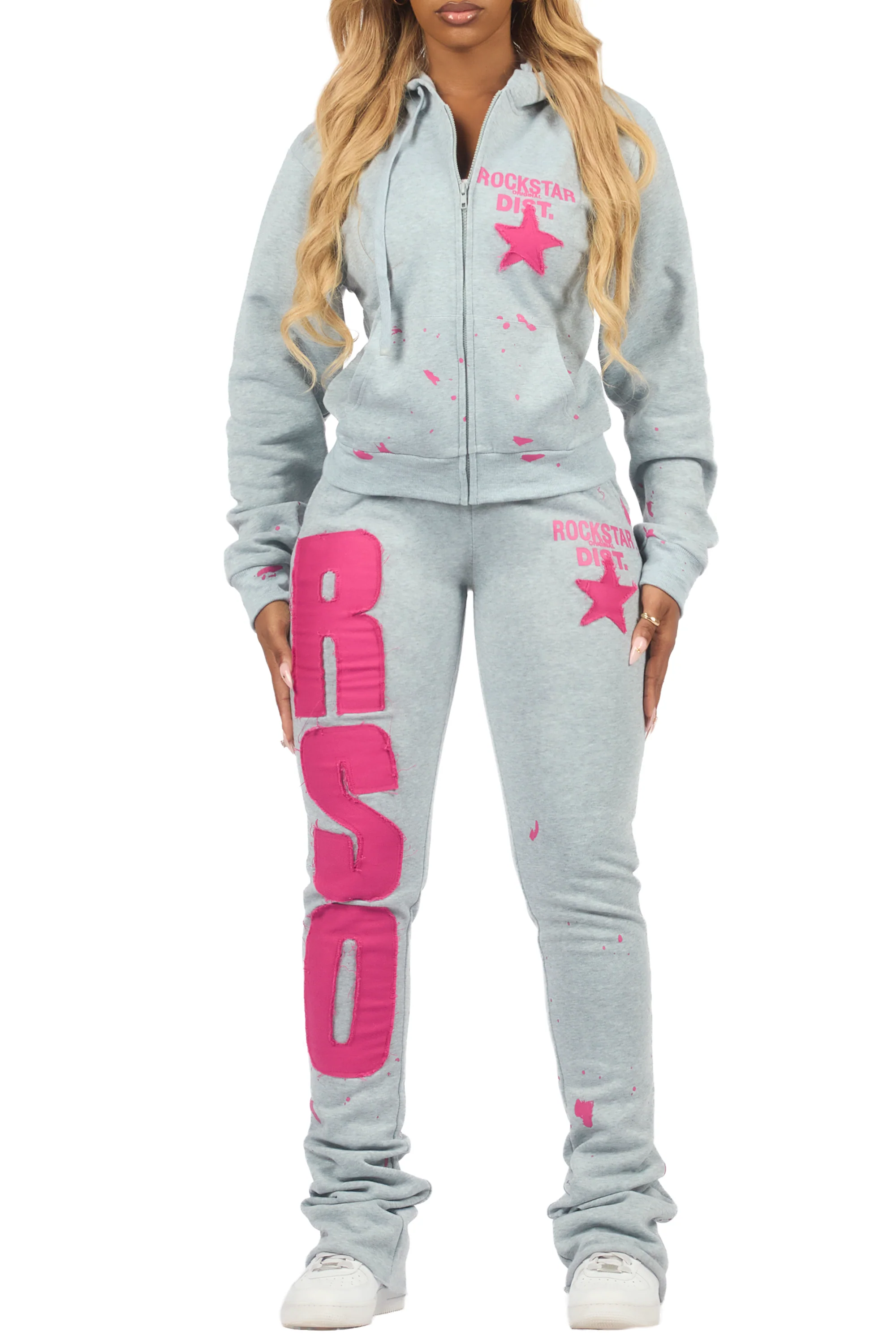Shiniya Heather Grey Super Stacked Trackset - Image 11