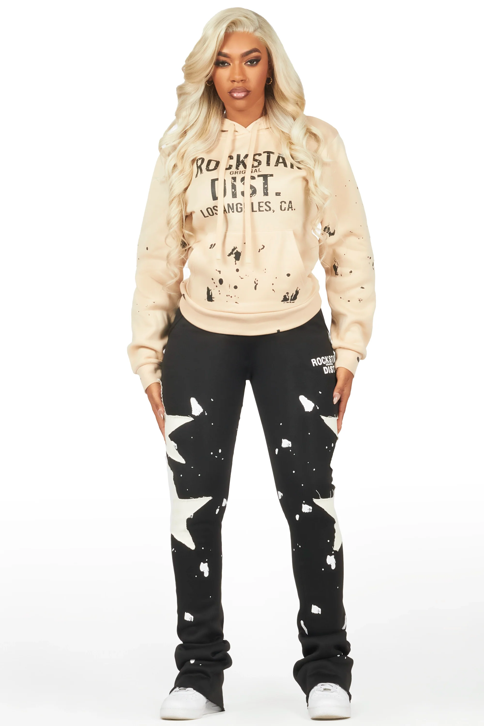 Jaden Beige/Black Super Stacked Trackset - Image 2