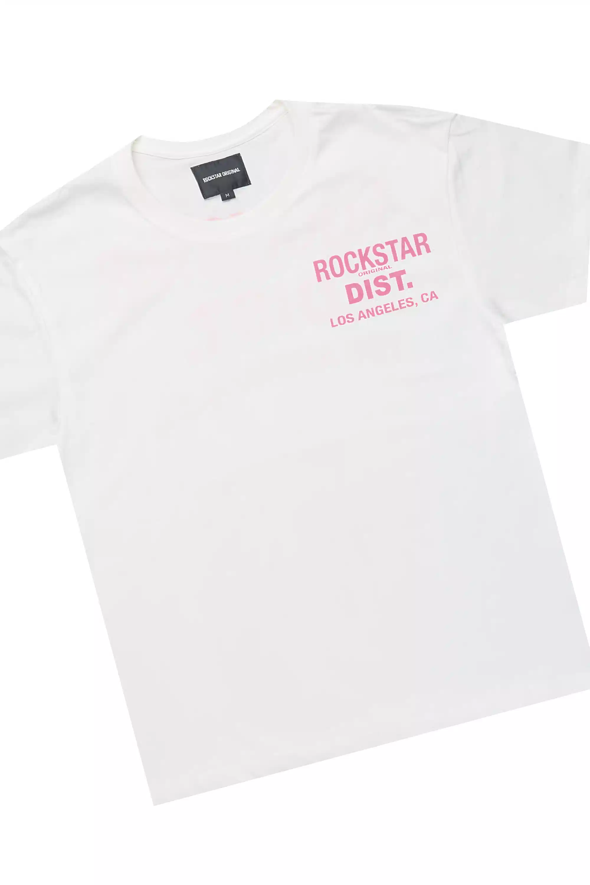 Atlanty 2.0 White/Hot Pink T-Shirt Trackset - Image 7