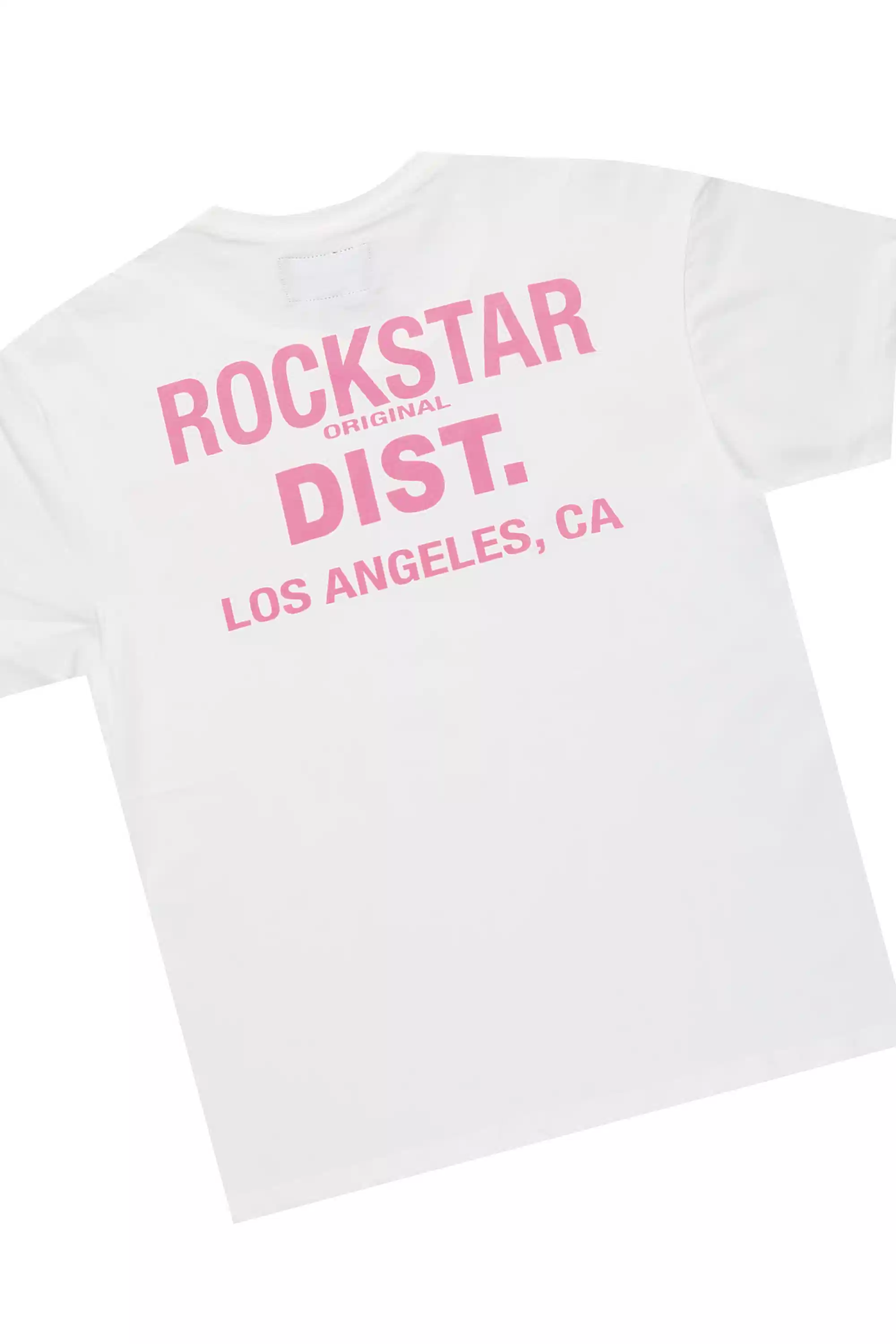 Atlanty 2.0 White/Hot Pink T-Shirt Trackset - Image 8