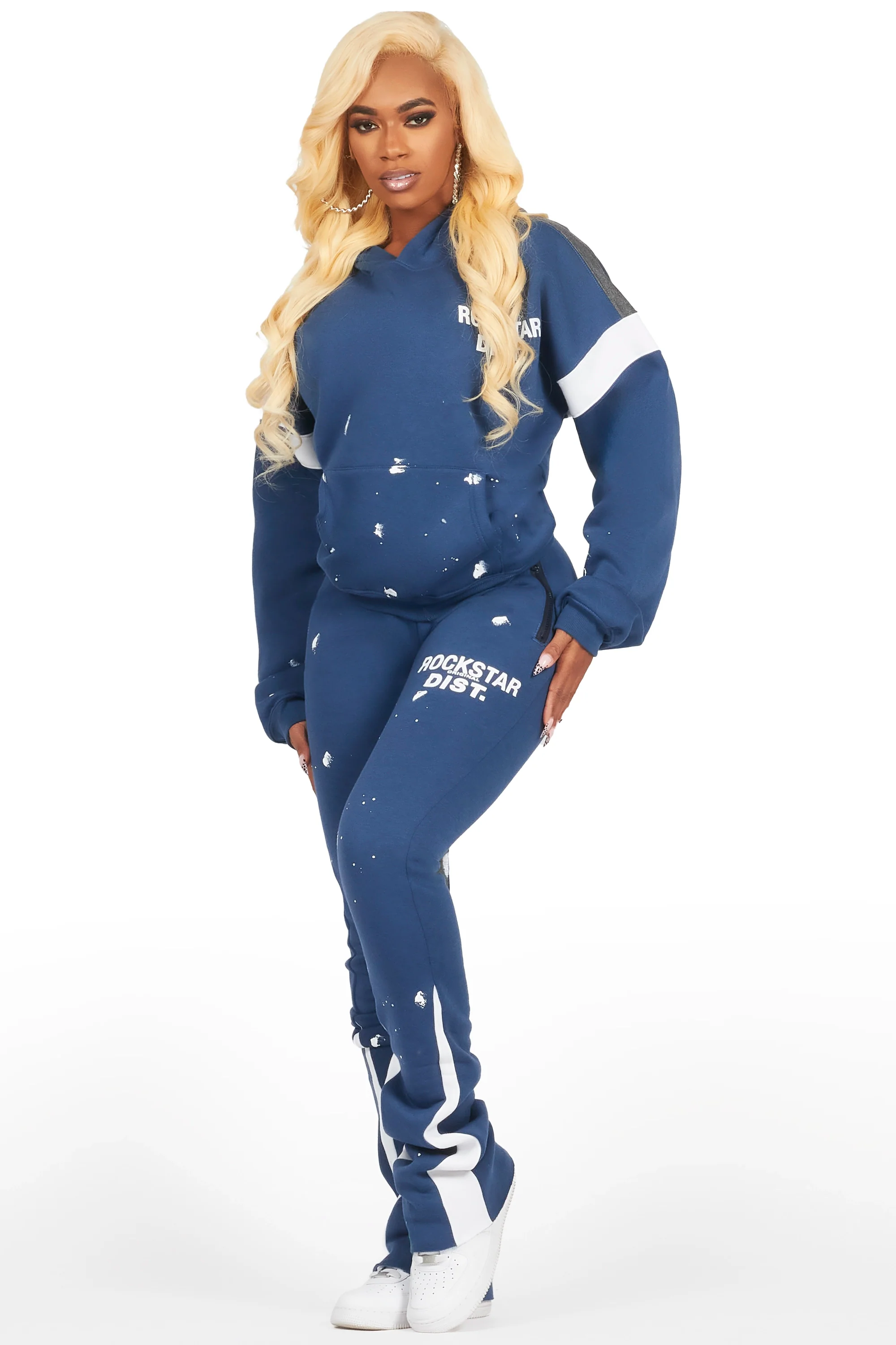 Dashanna Navy Super Stacked Trackset - Image 2