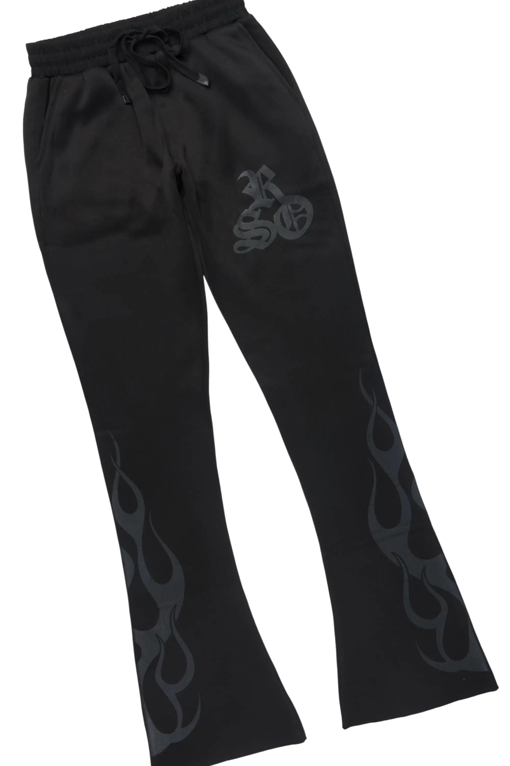 Anisha Black Stacked Track Set - Image 7