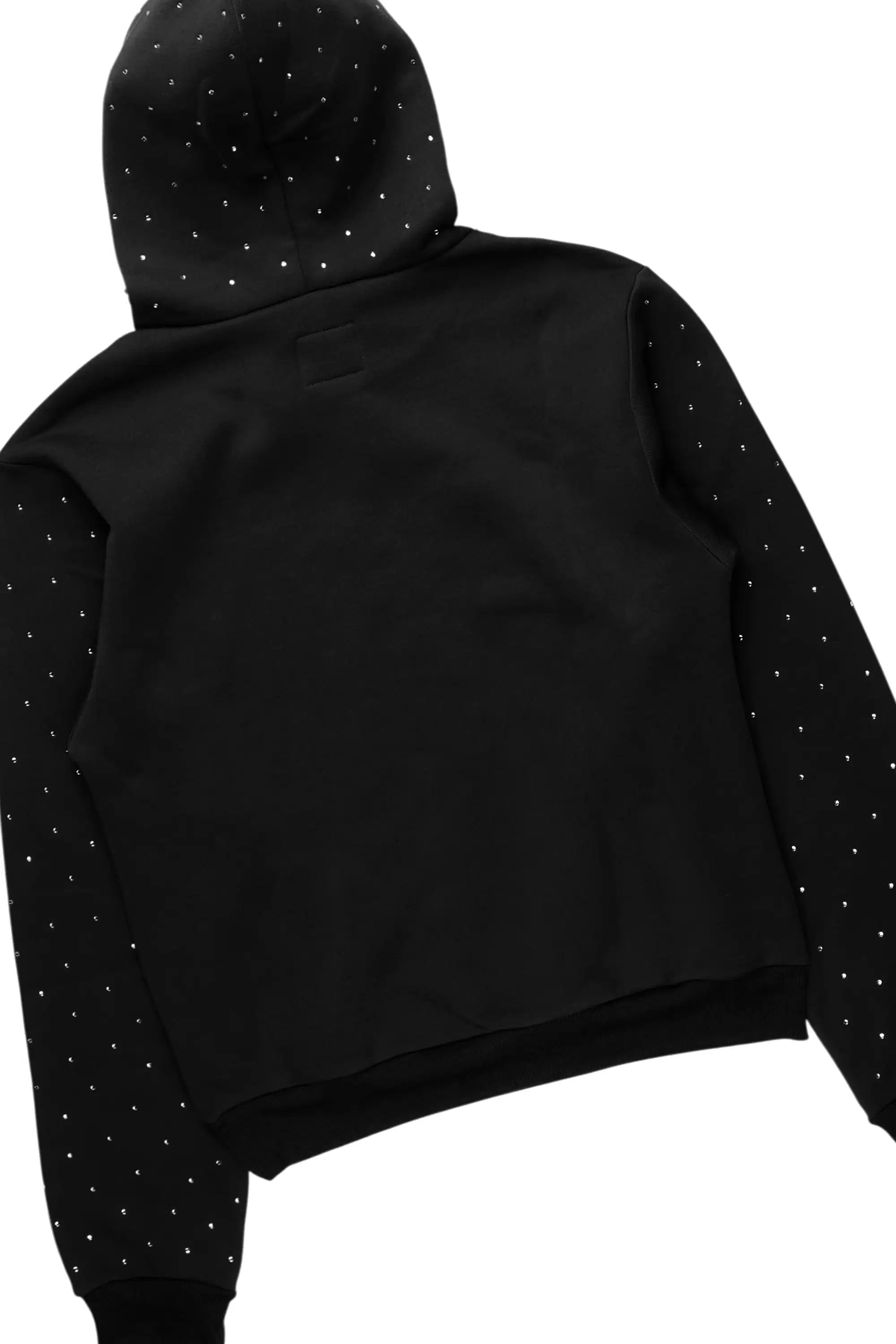 Shamoney Black Rhinestone Stacked Track Set - Image 8