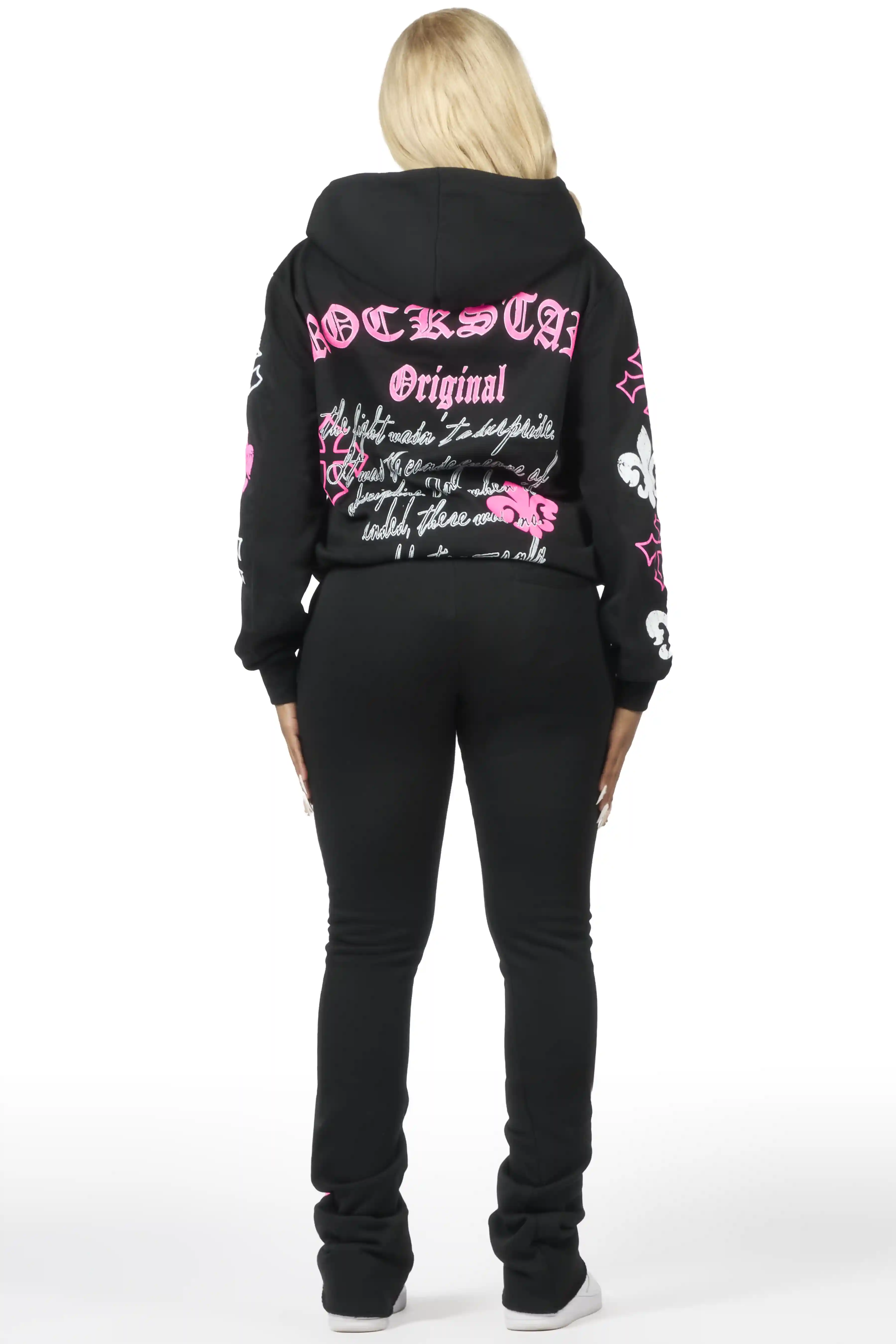 Deshunique Black Stacked Track Set - Image 8