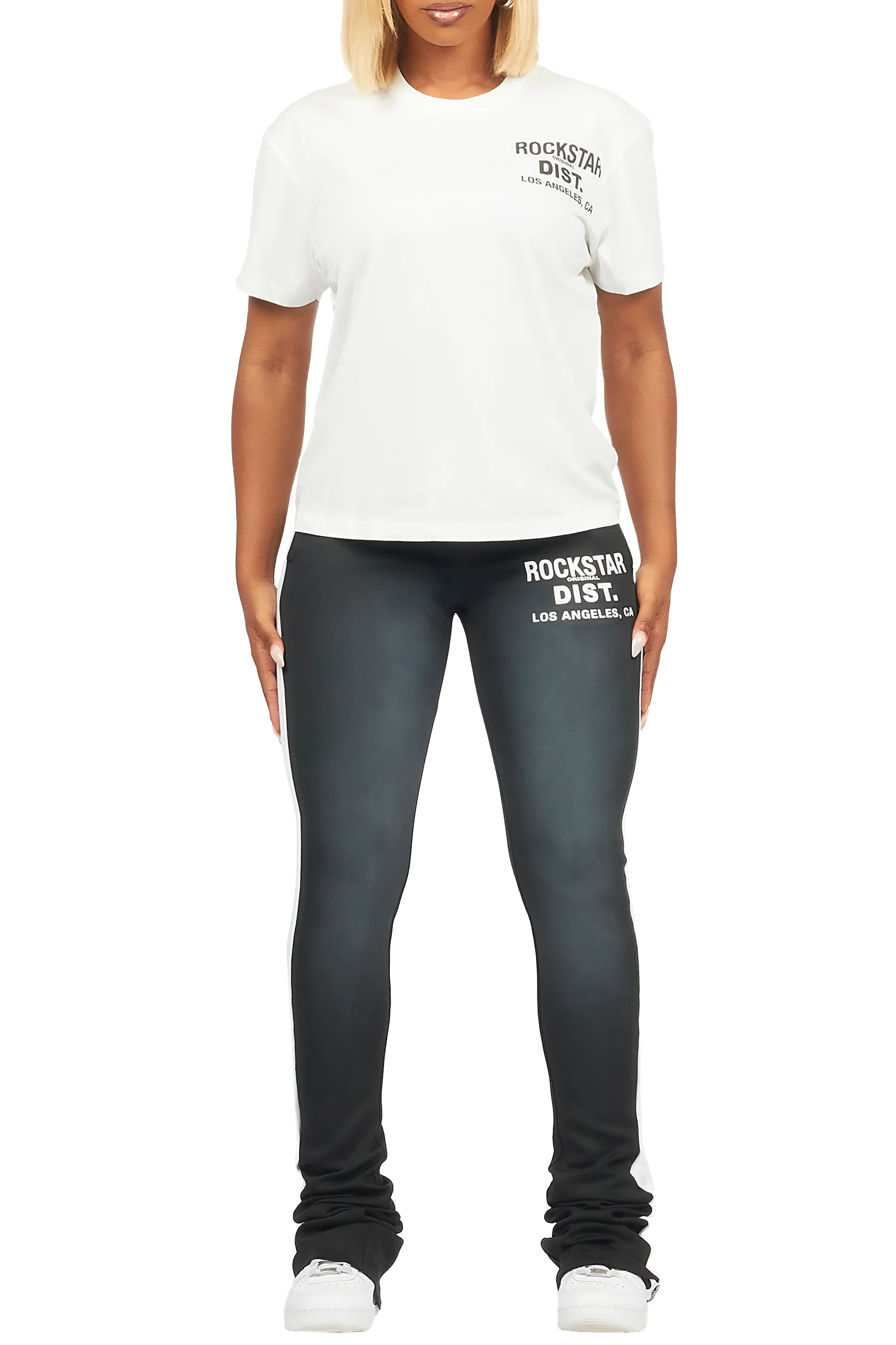 Atlanty 2.0 White/Black T-Shirt Trackset - Image 10