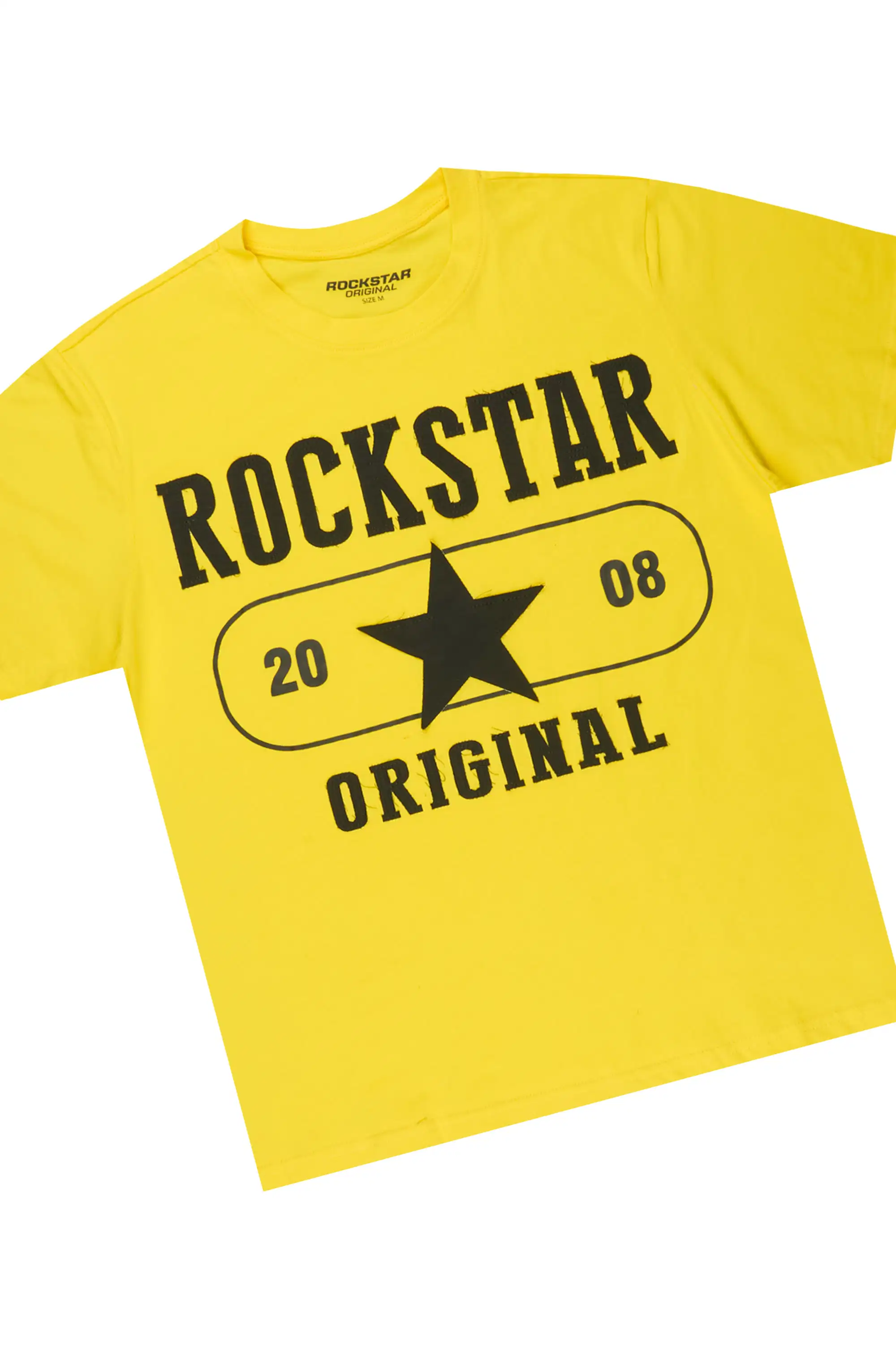 Chavonne Yellow T-Shirt Trackset - Image 4