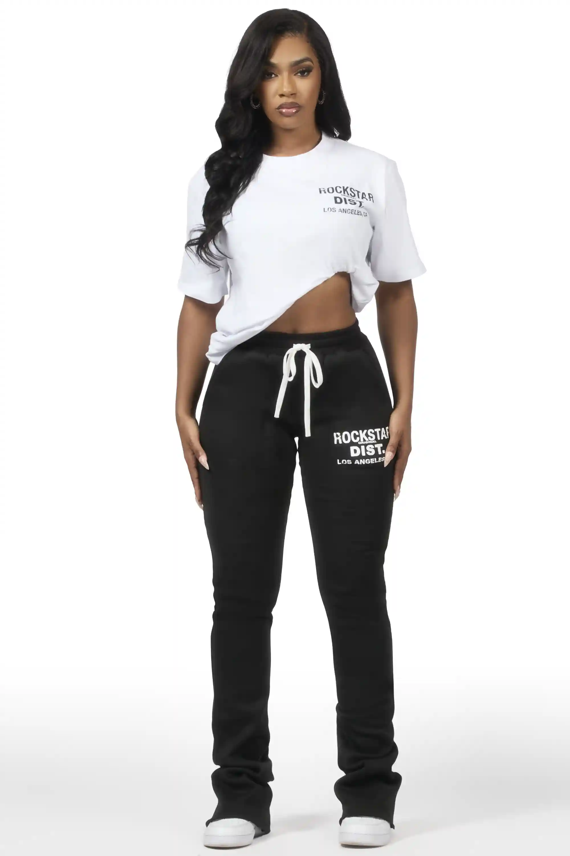 Dalasia 2.0 White/Black T-Shirt Track Set - Image 2