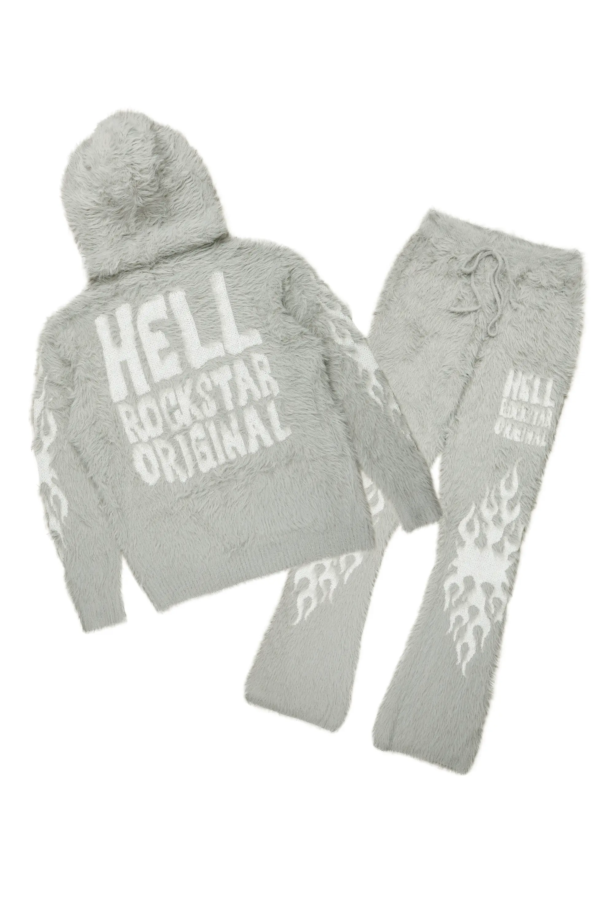 Sheriece Grey Super Stacked Trackset - Image 2