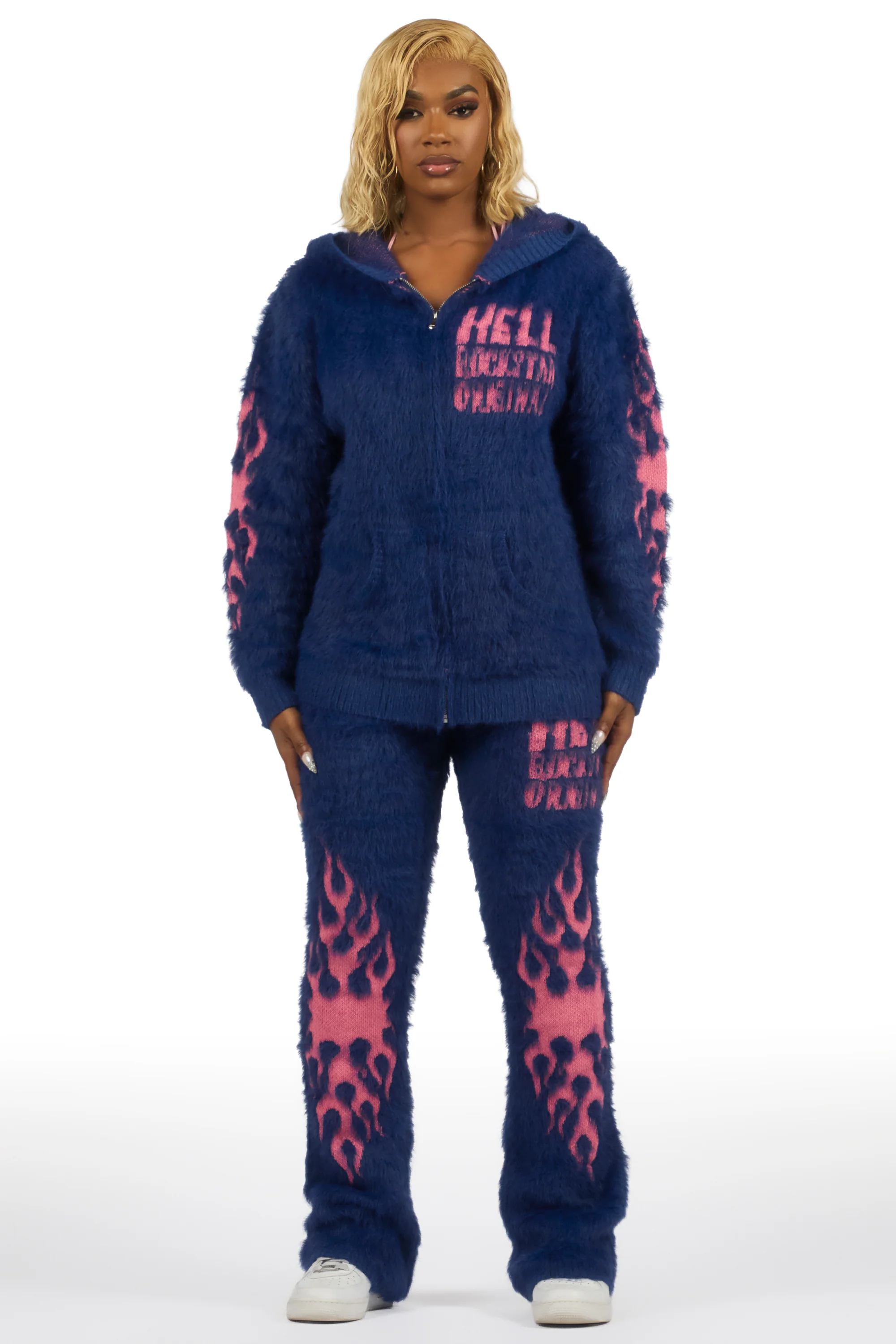 Sheriece Navy Super Stacked Trackset - Image 4