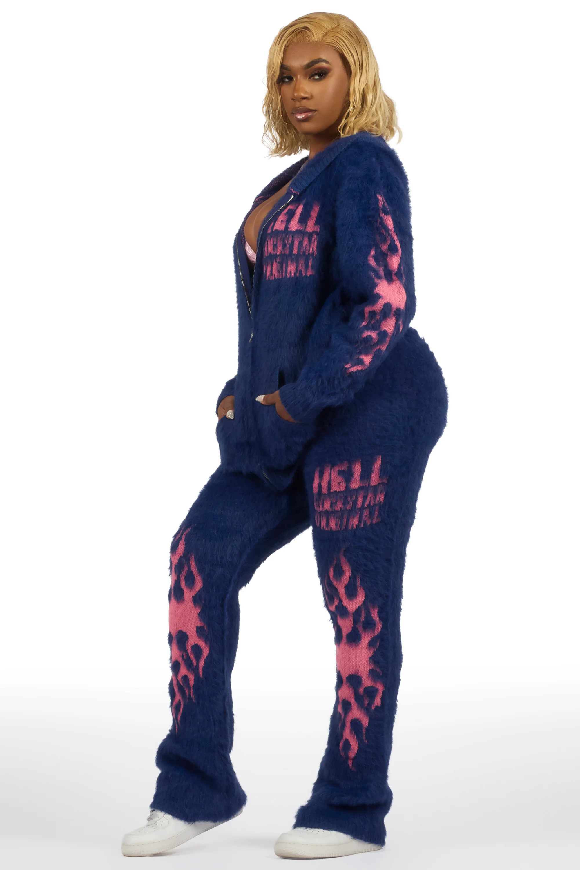 Sheriece Navy Super Stacked Trackset - Image 8