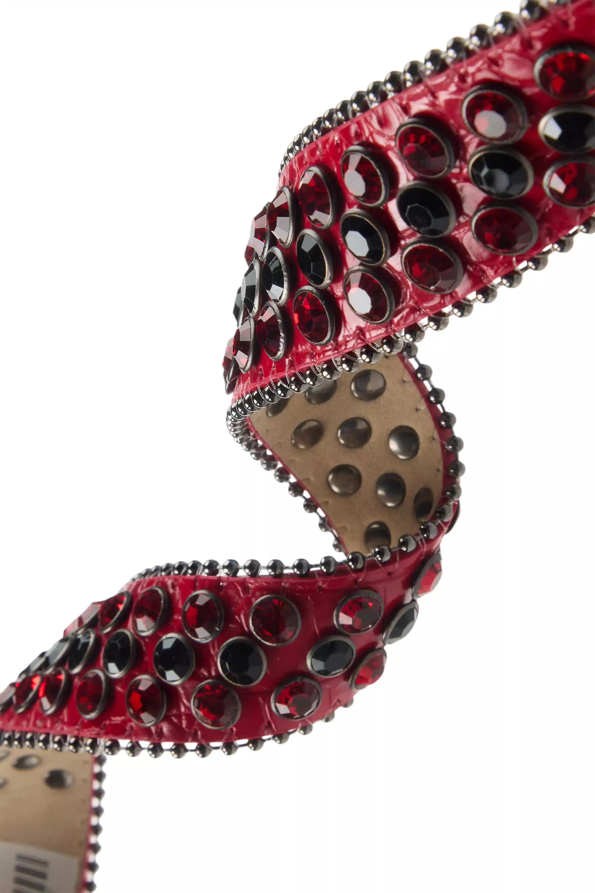 Jazlynn Red Rhinestone Belt - Image 2