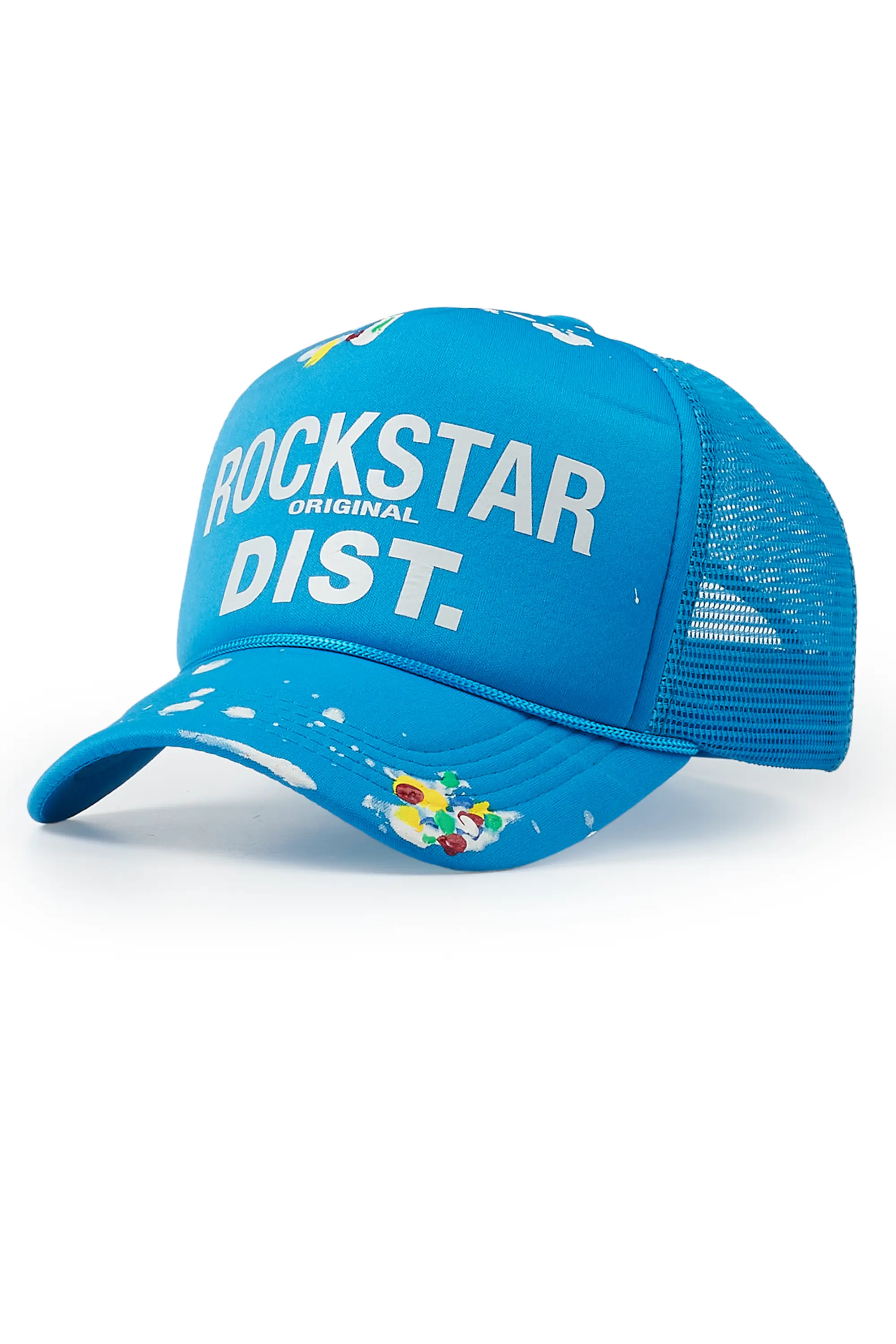 Good Side Only Aqua Trucker Hat - Image 2