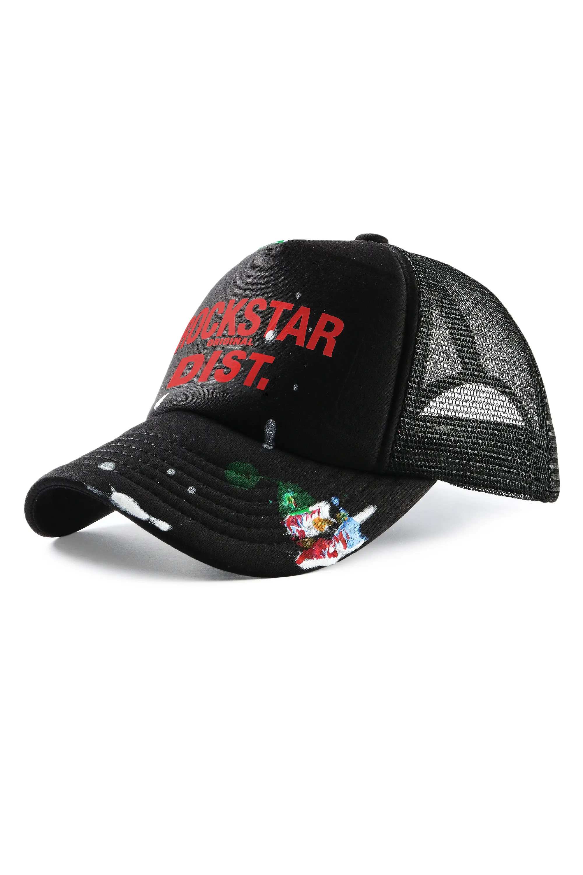 Good Side Only Black/Red Trucker Hat - Image 2