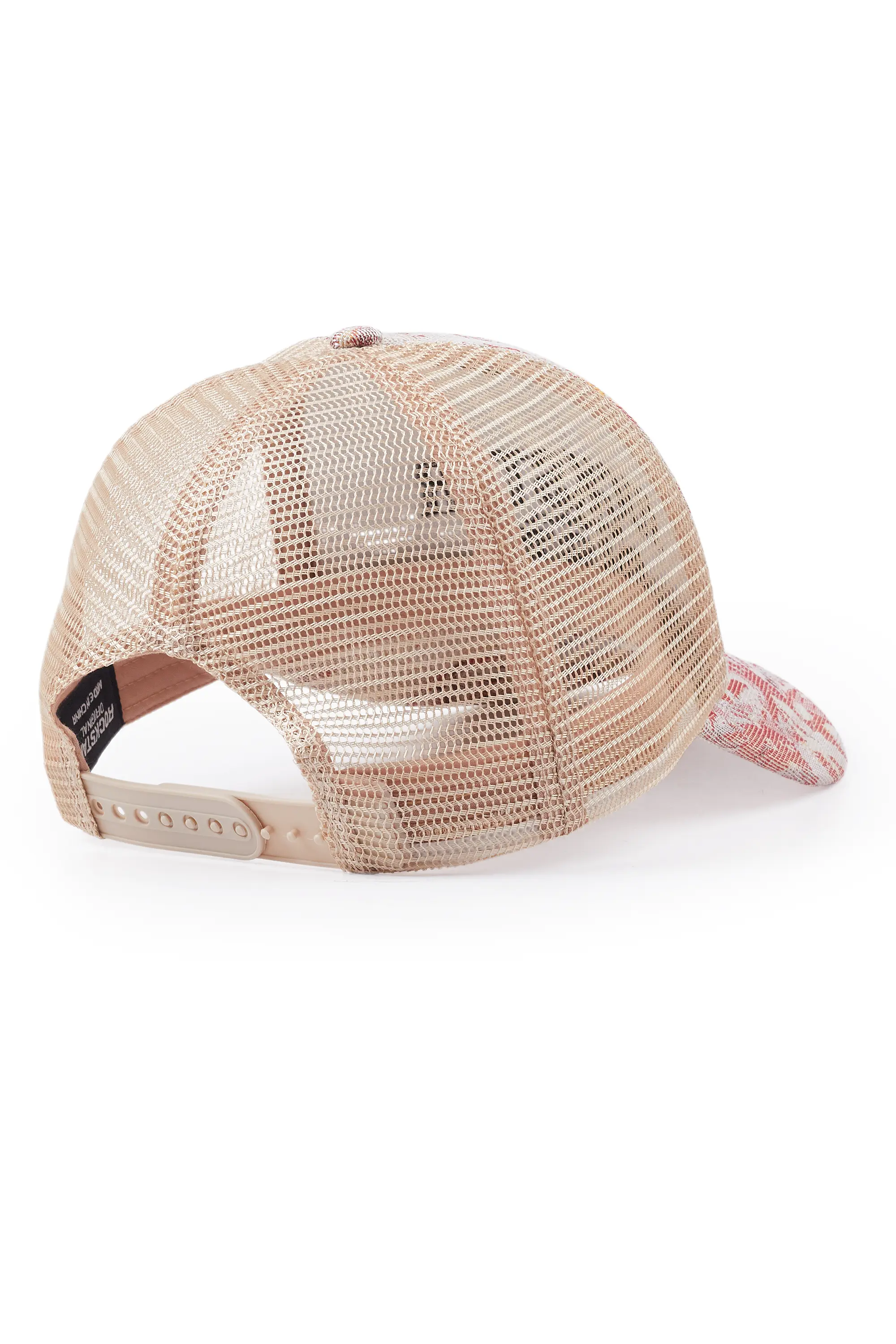 Nieisha Pink Tapestry Trucker Hat - Image 2
