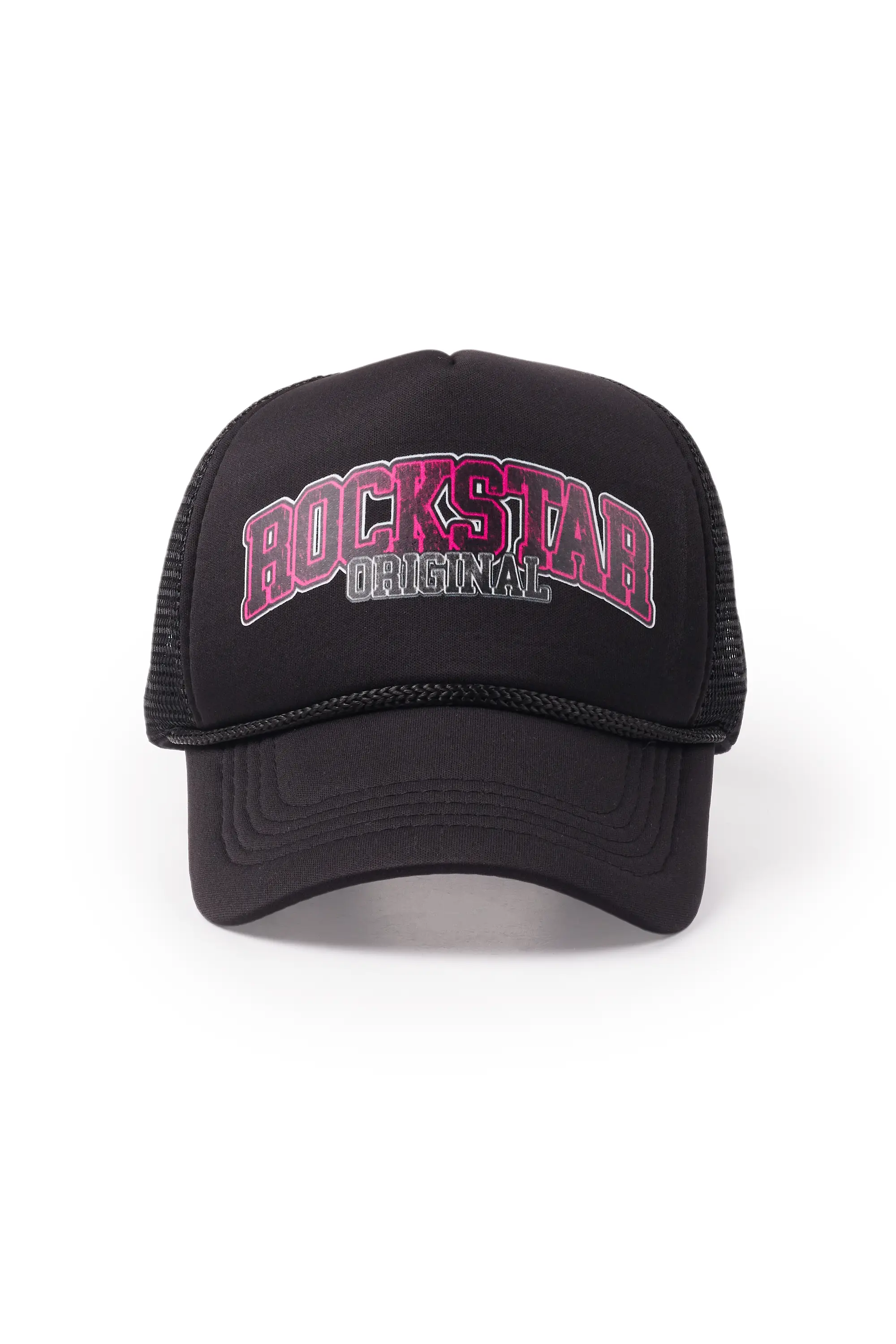 Kaniria Black Trucker Hat