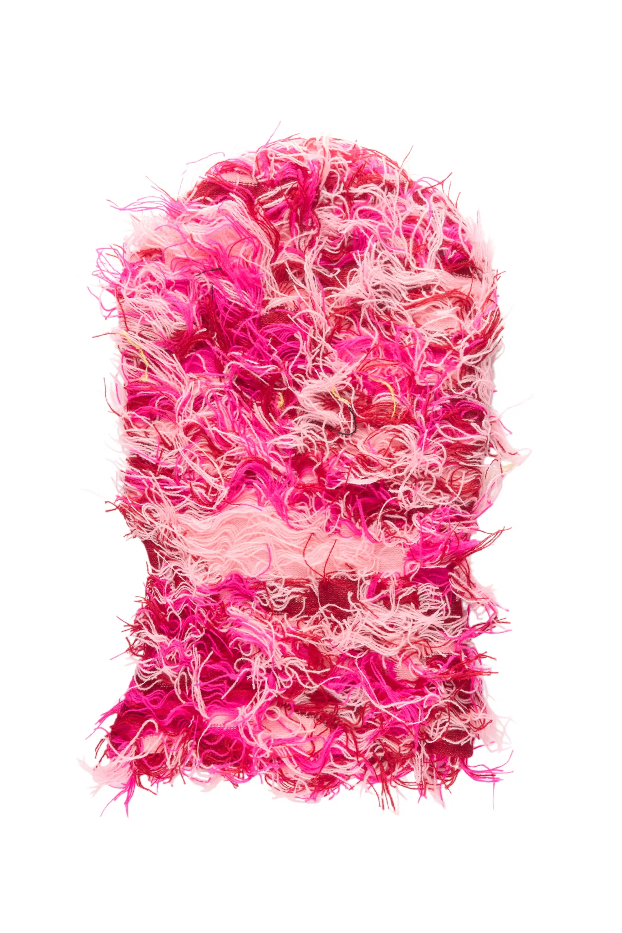 Seantee 2.0 Pink Fuzzy Ski Mask - Image 2