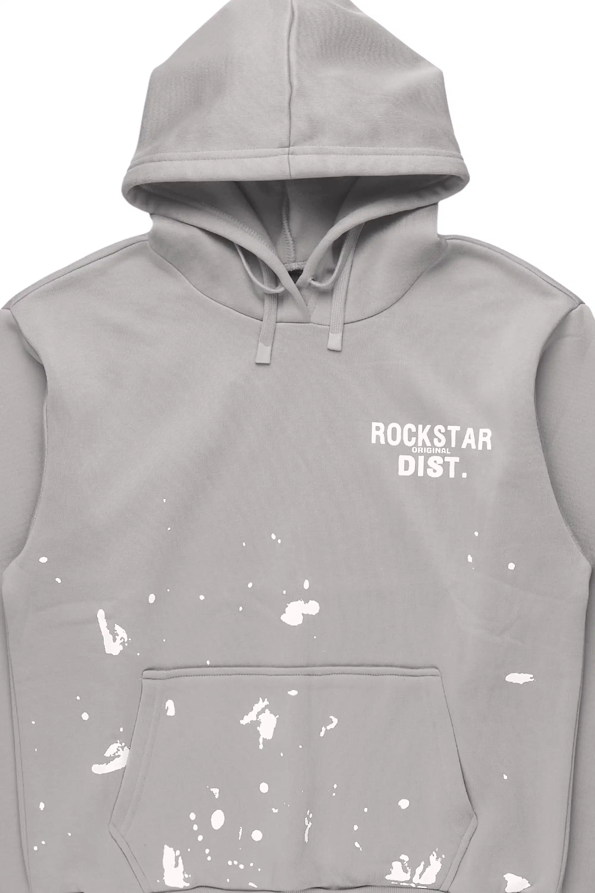 Nylia Grey Oversized Hoodie - Image 2