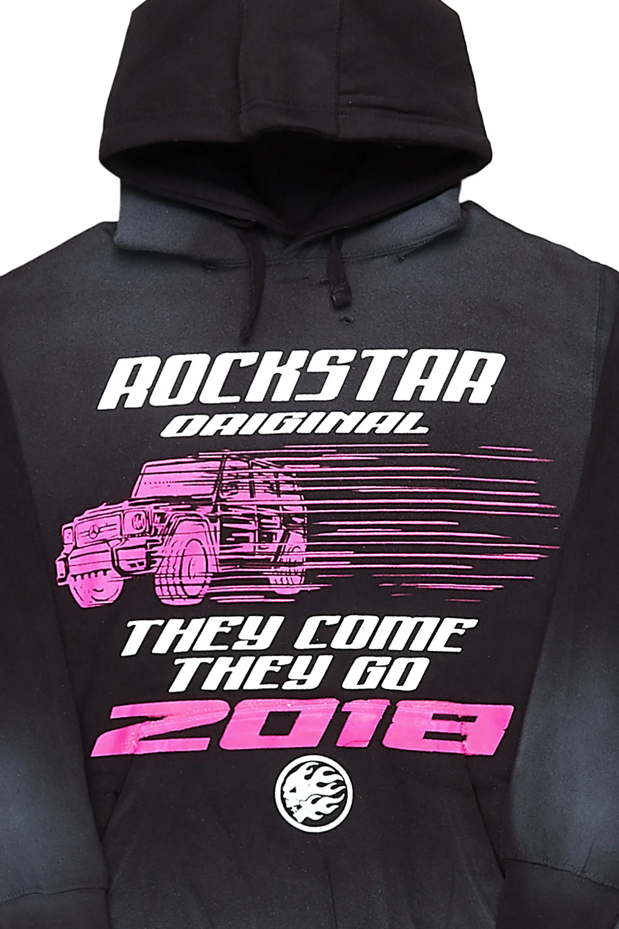 Geevag Black Oversized Hoodie - Image 2