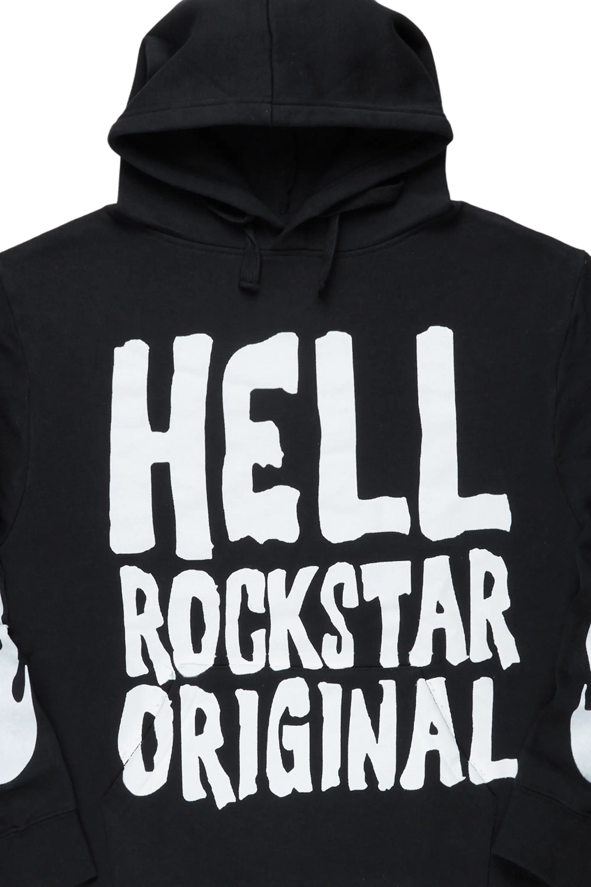 Triana Black Oversized Hoodie - Image 4