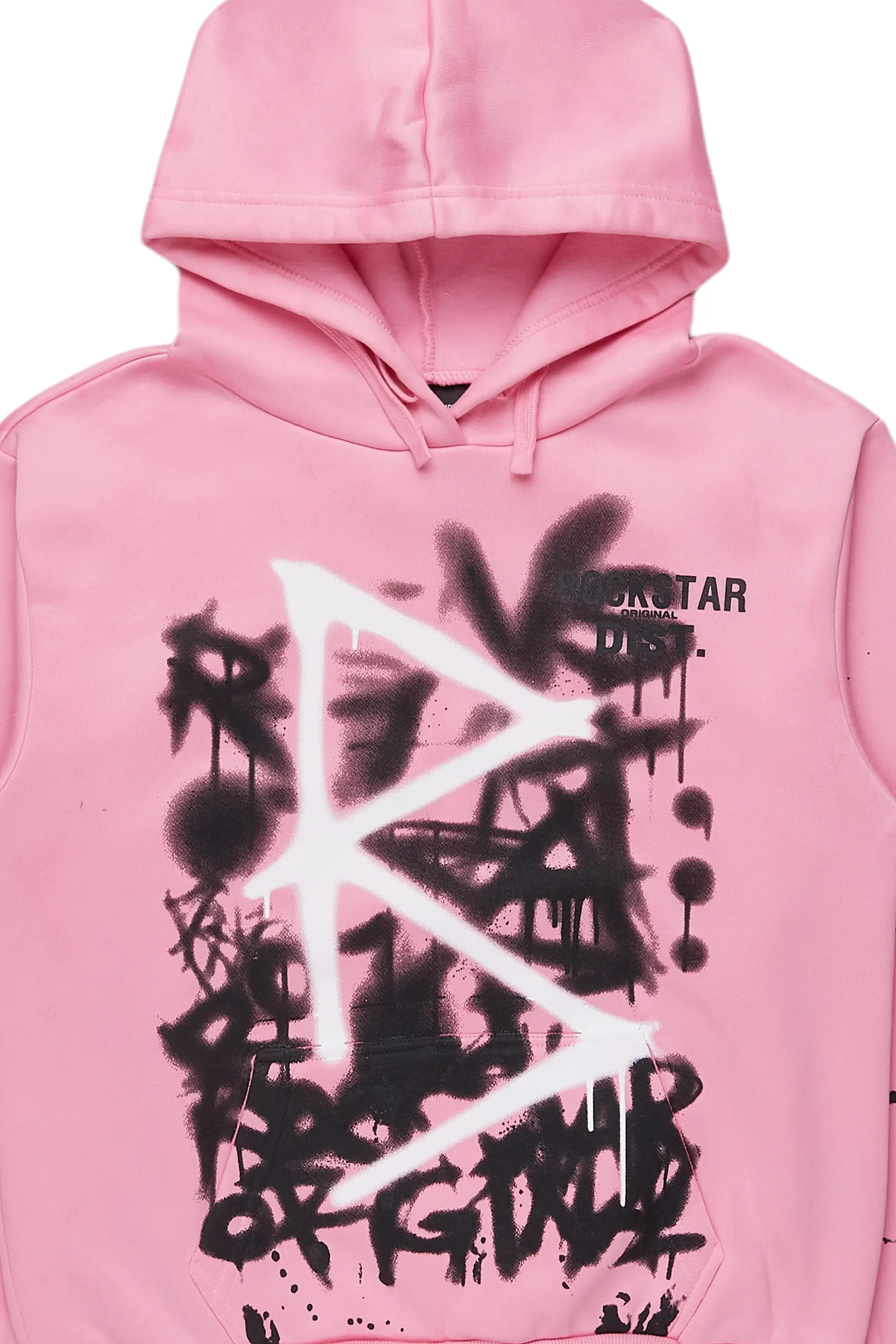 Nahomy Pink Oversized Hoodie - Image 2