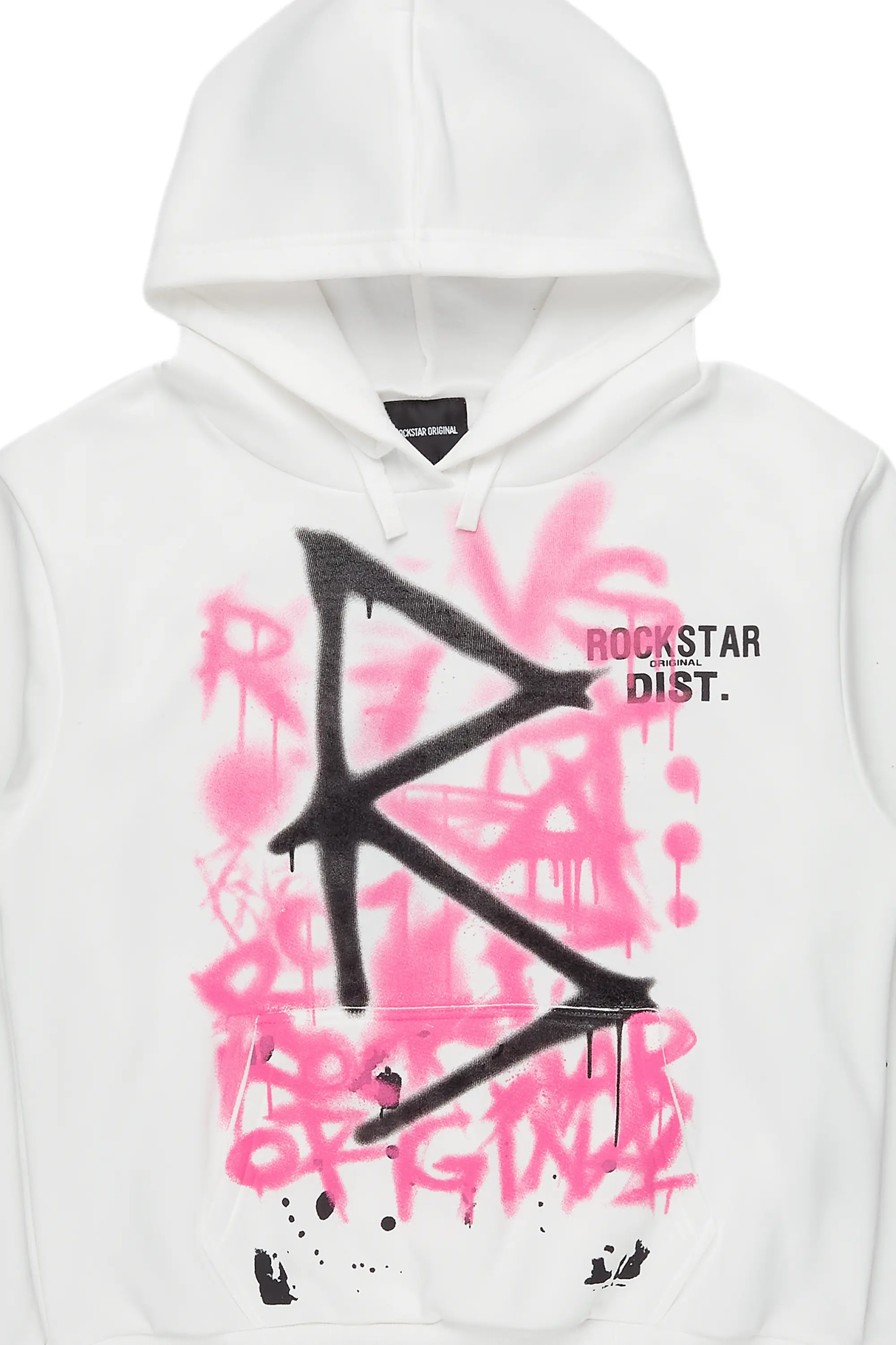 Nahomy White Oversized Hoodie - Image 2