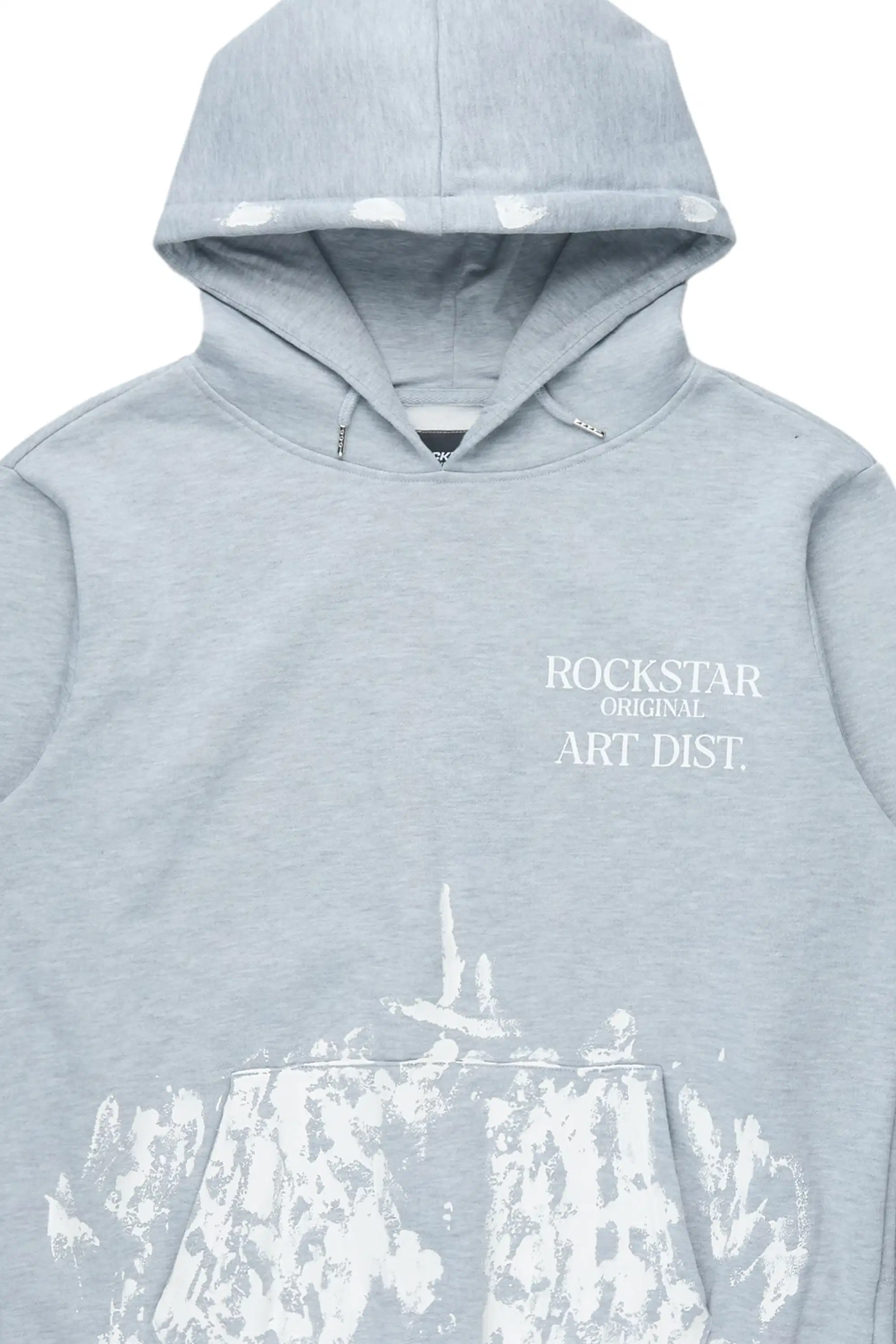 Filipa Heather Grey Oversized Hoodie - Image 2