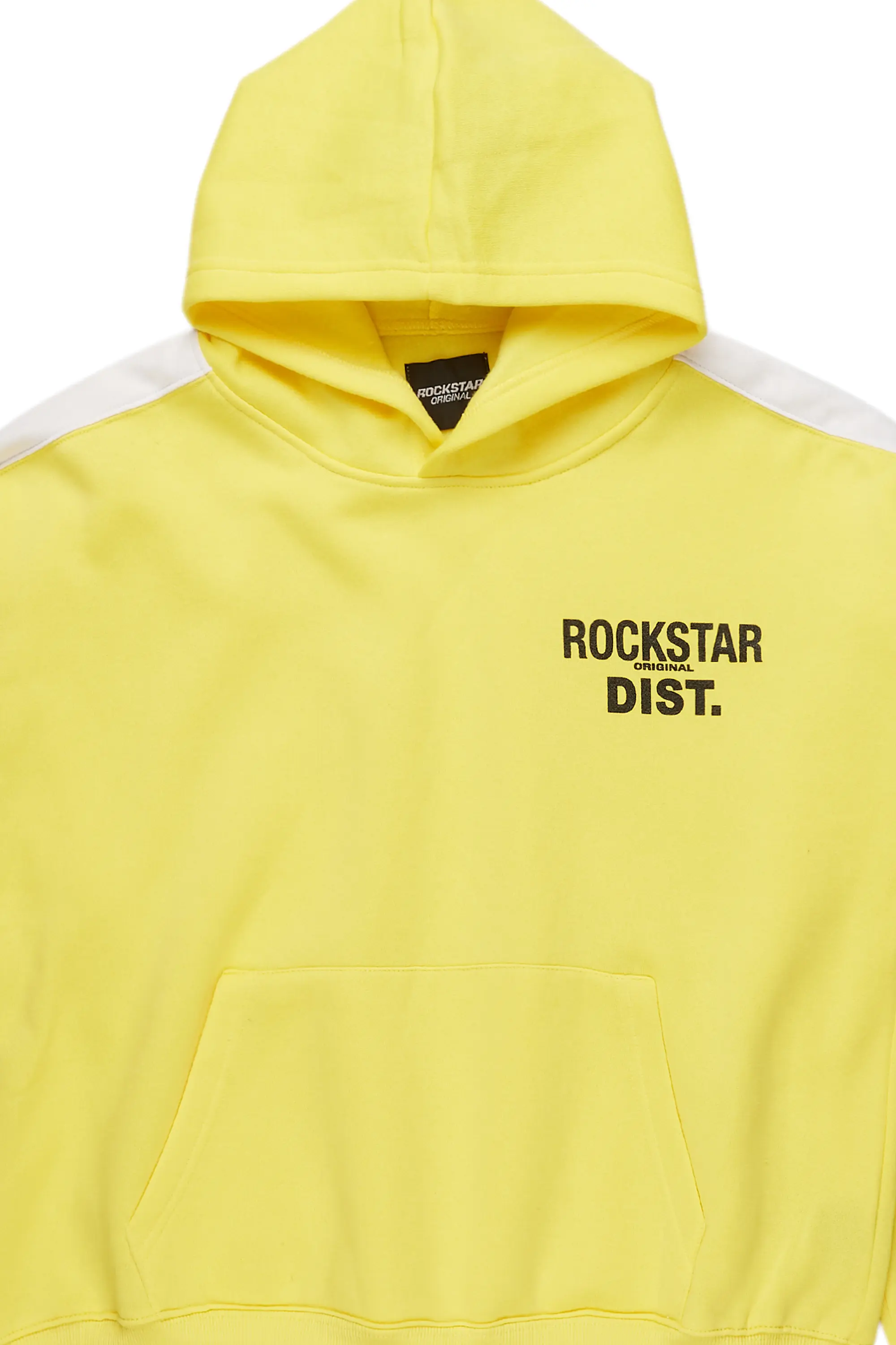 Evonne Yellow Oversized Hoodie - Image 5
