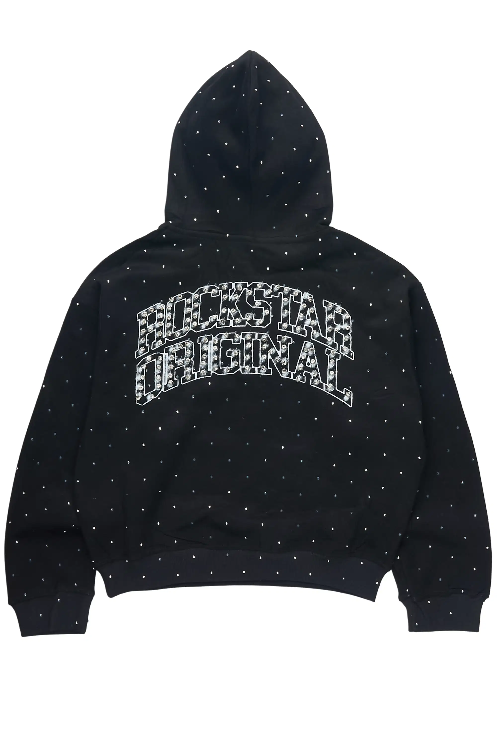 Jayla Black Rhinestone Hoodie - Image 8