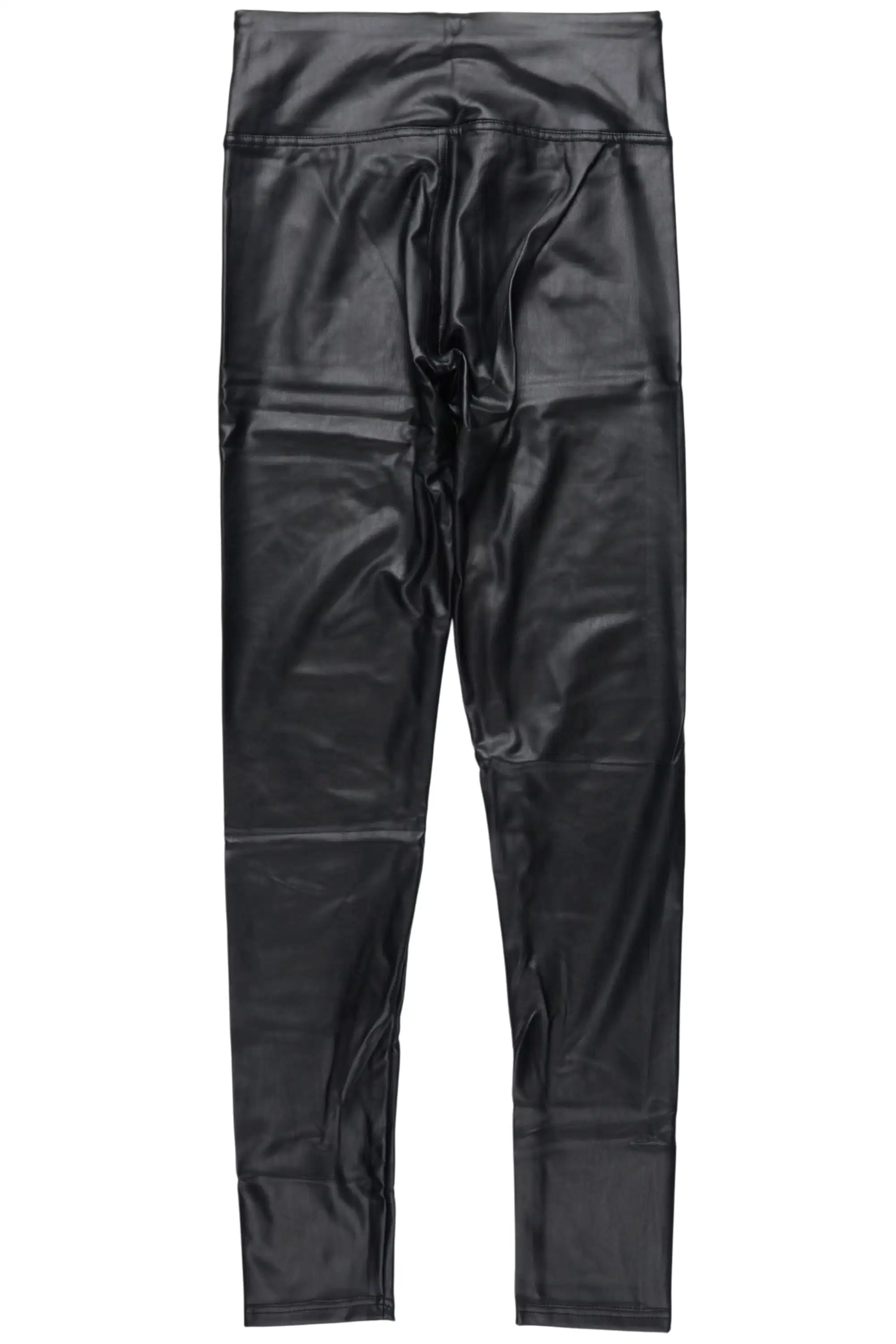 Milette Black Faux Leather Legging - Image 3