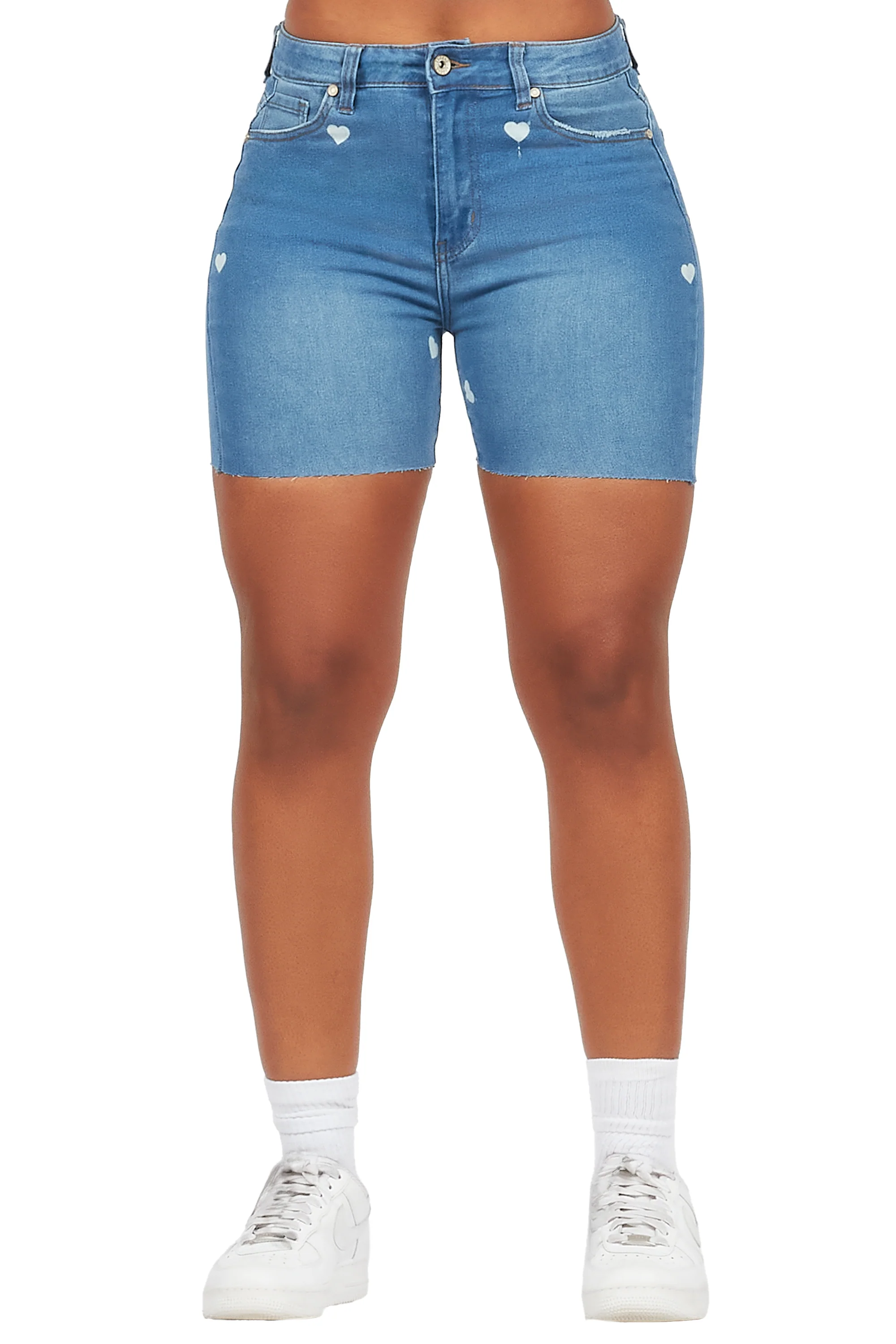 Tanzy Med. Wash Denim Short - Image 7