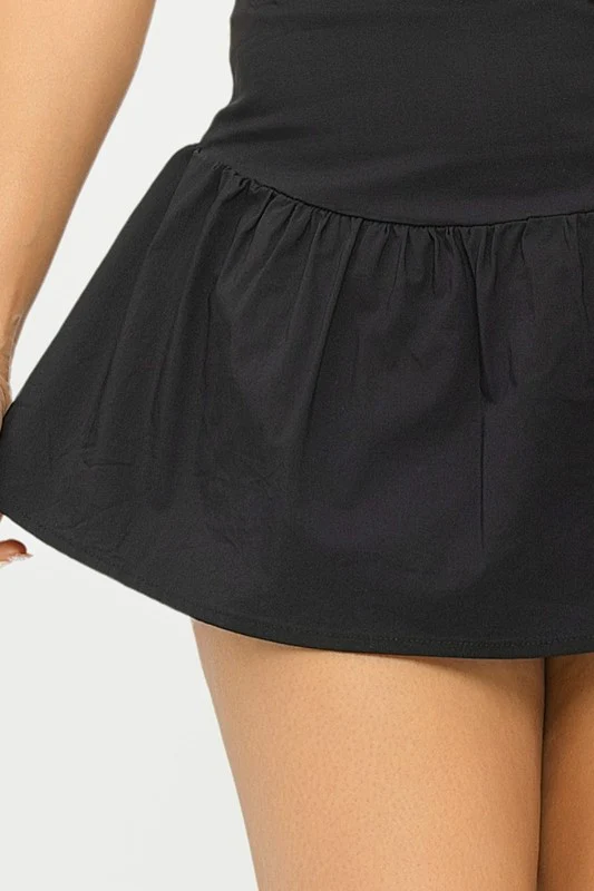 Priscilla Black Bubble Skirt - Image 3