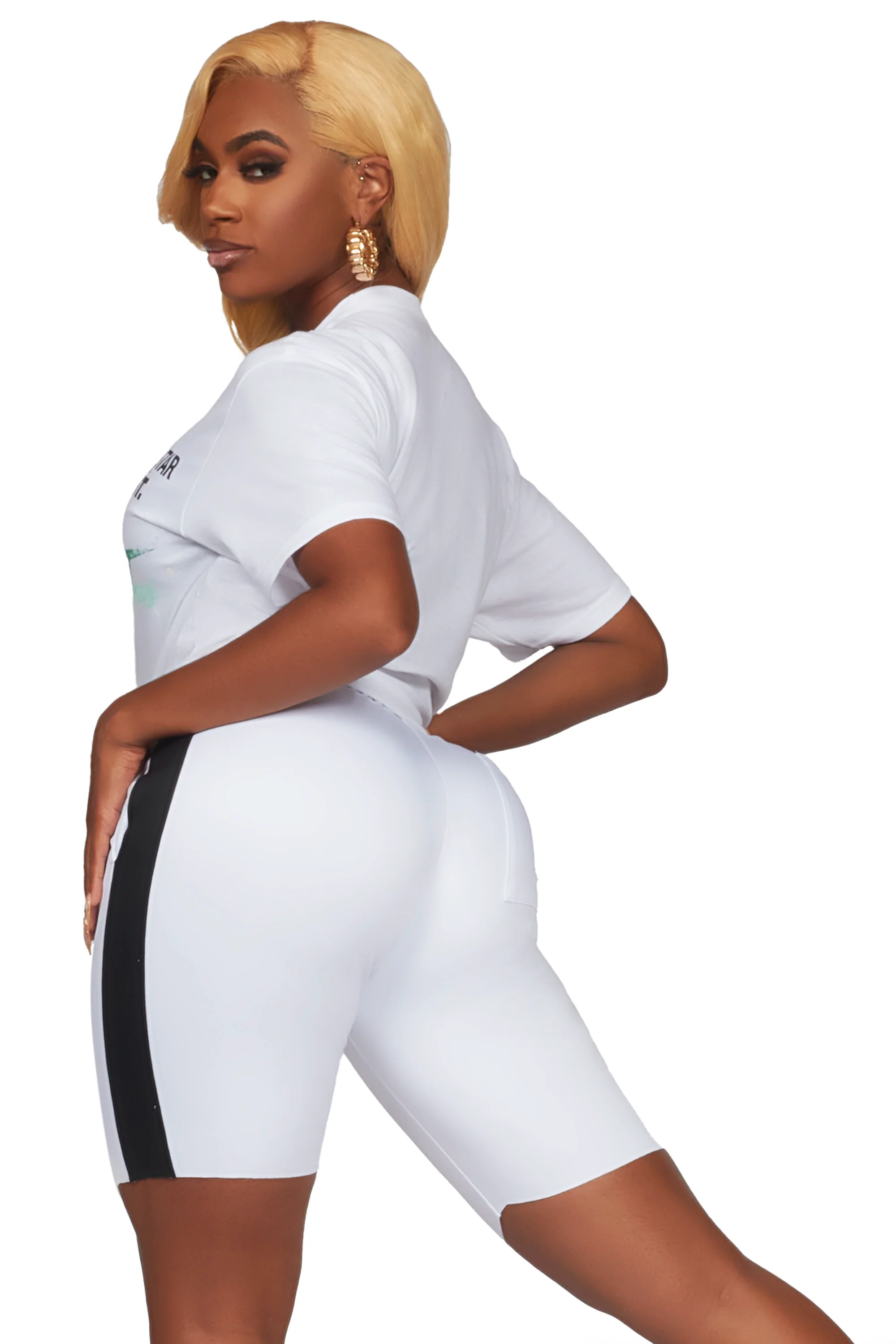 Deshauna White Short Set - Image 7