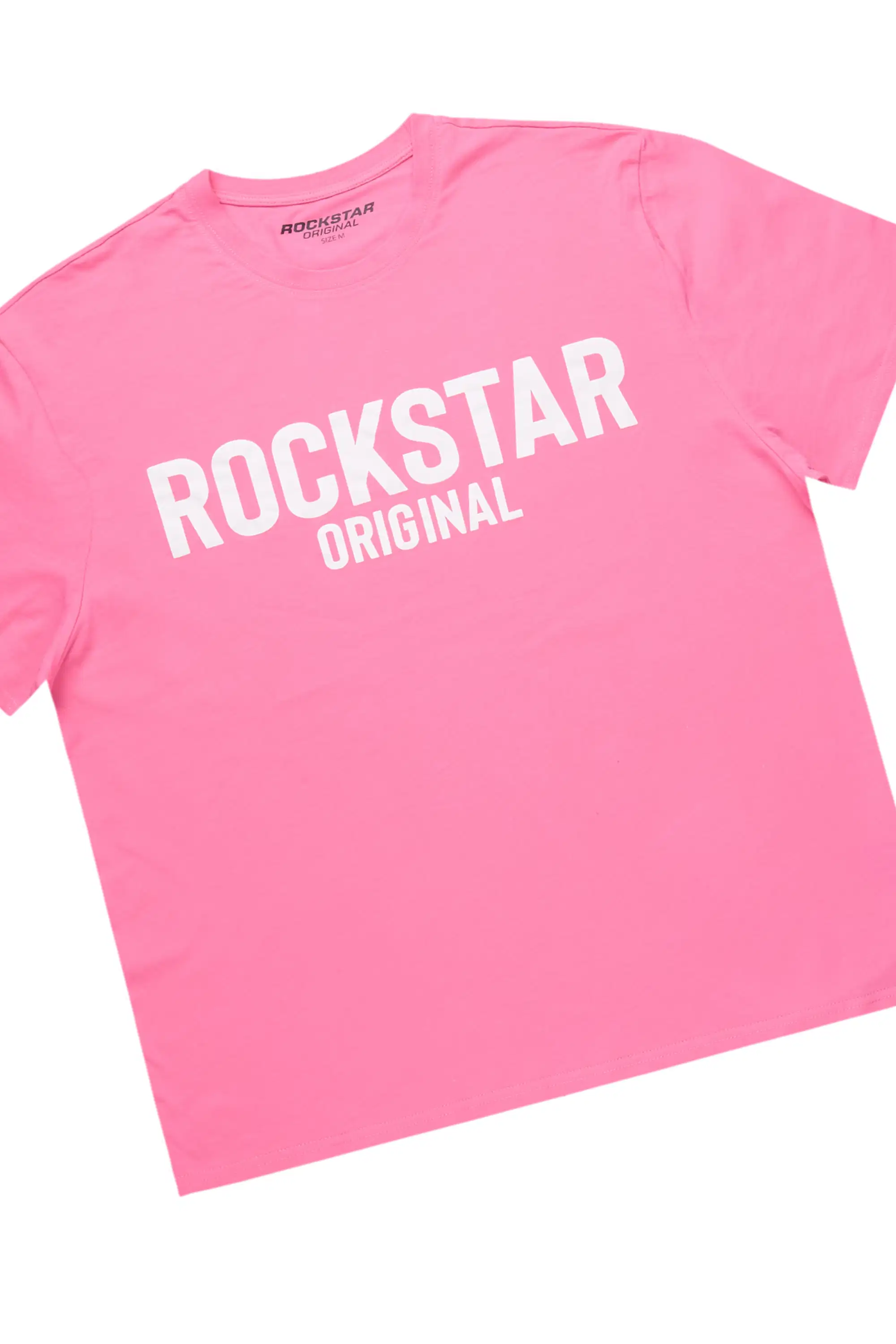 Sabrina Bubblegum Pink T-Shirt Short Set - Image 5