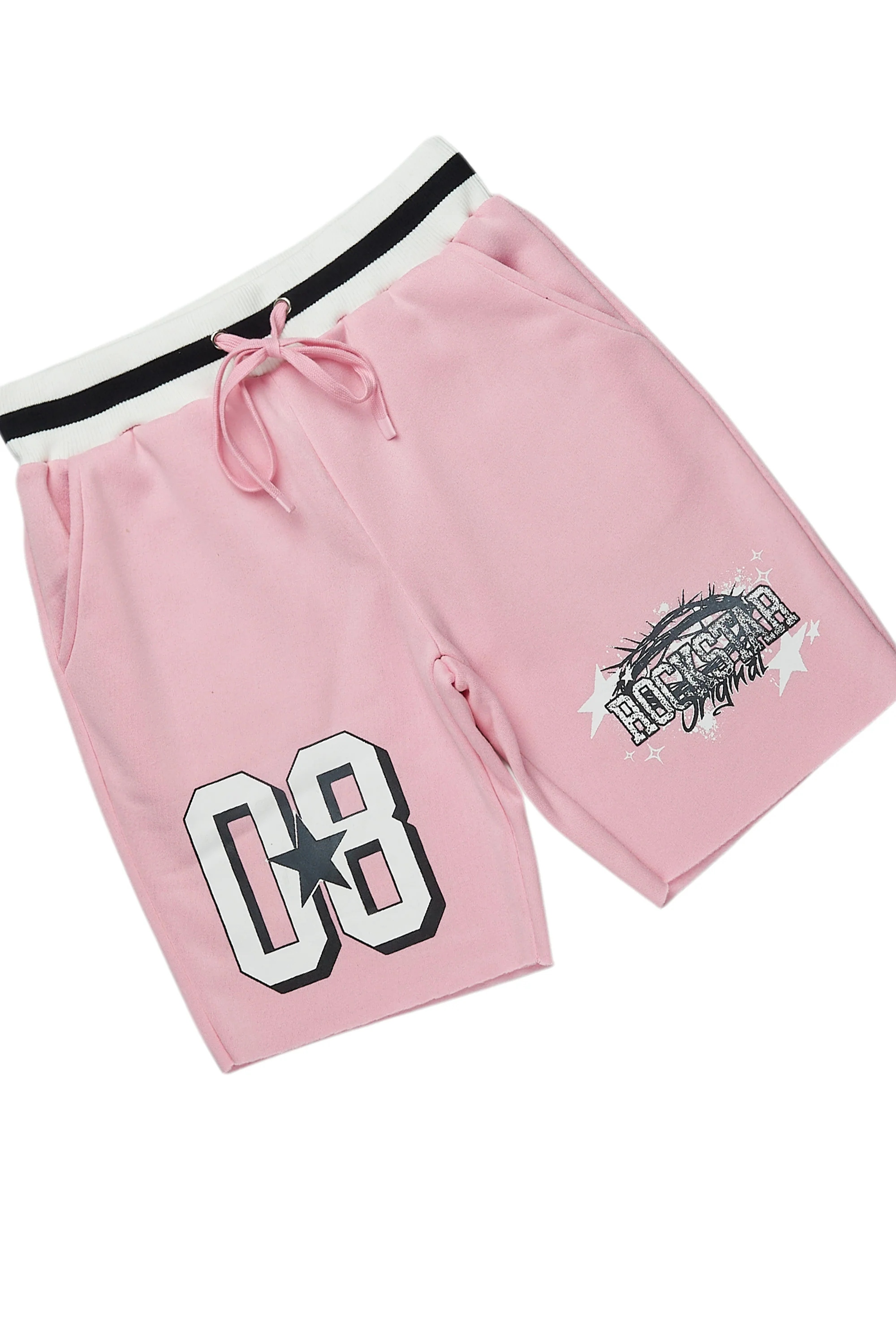 Carolina Green/Pink T-Shirt Short Set - Image 8