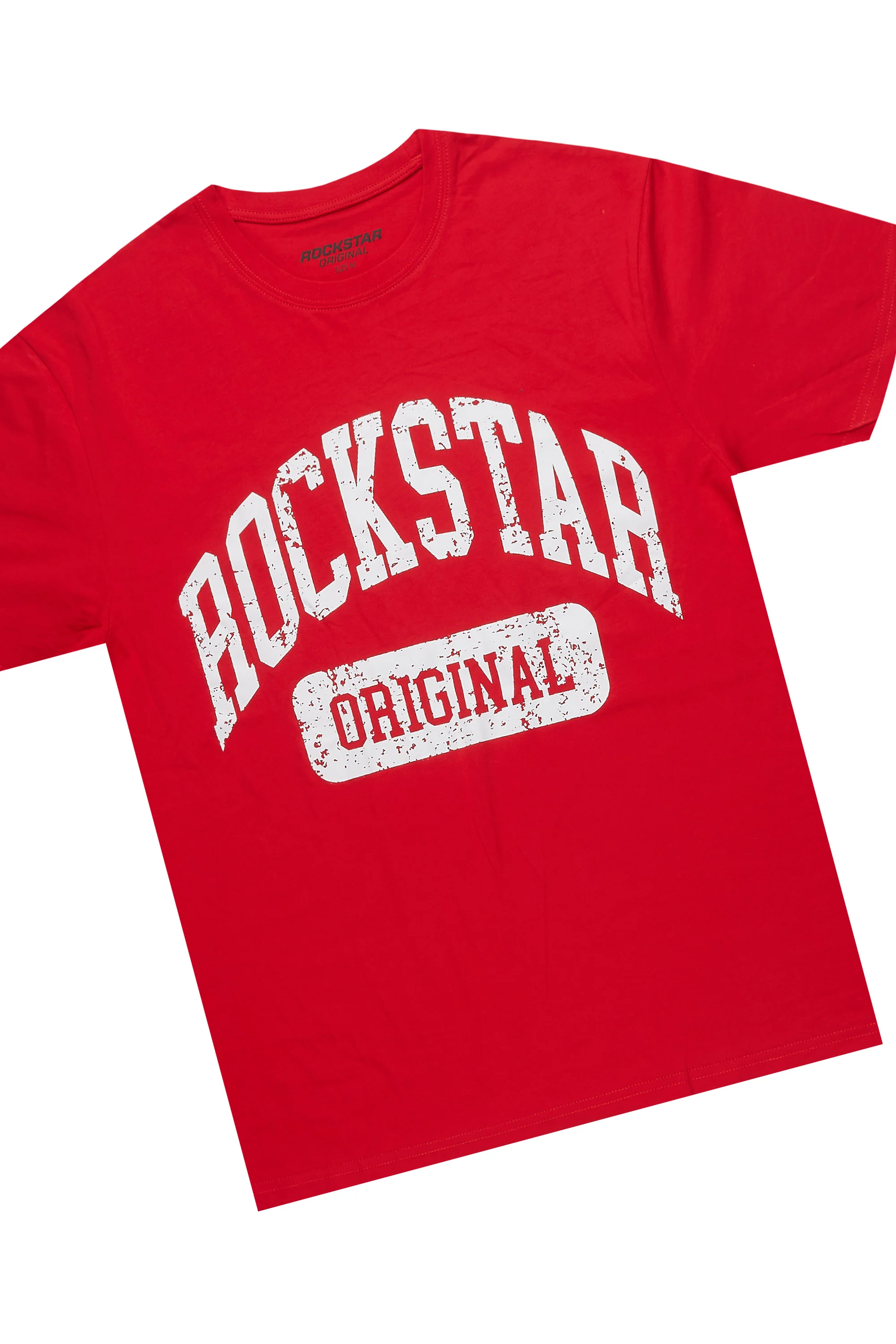 Javonuna Red T-Shirt Short Set - Image 4