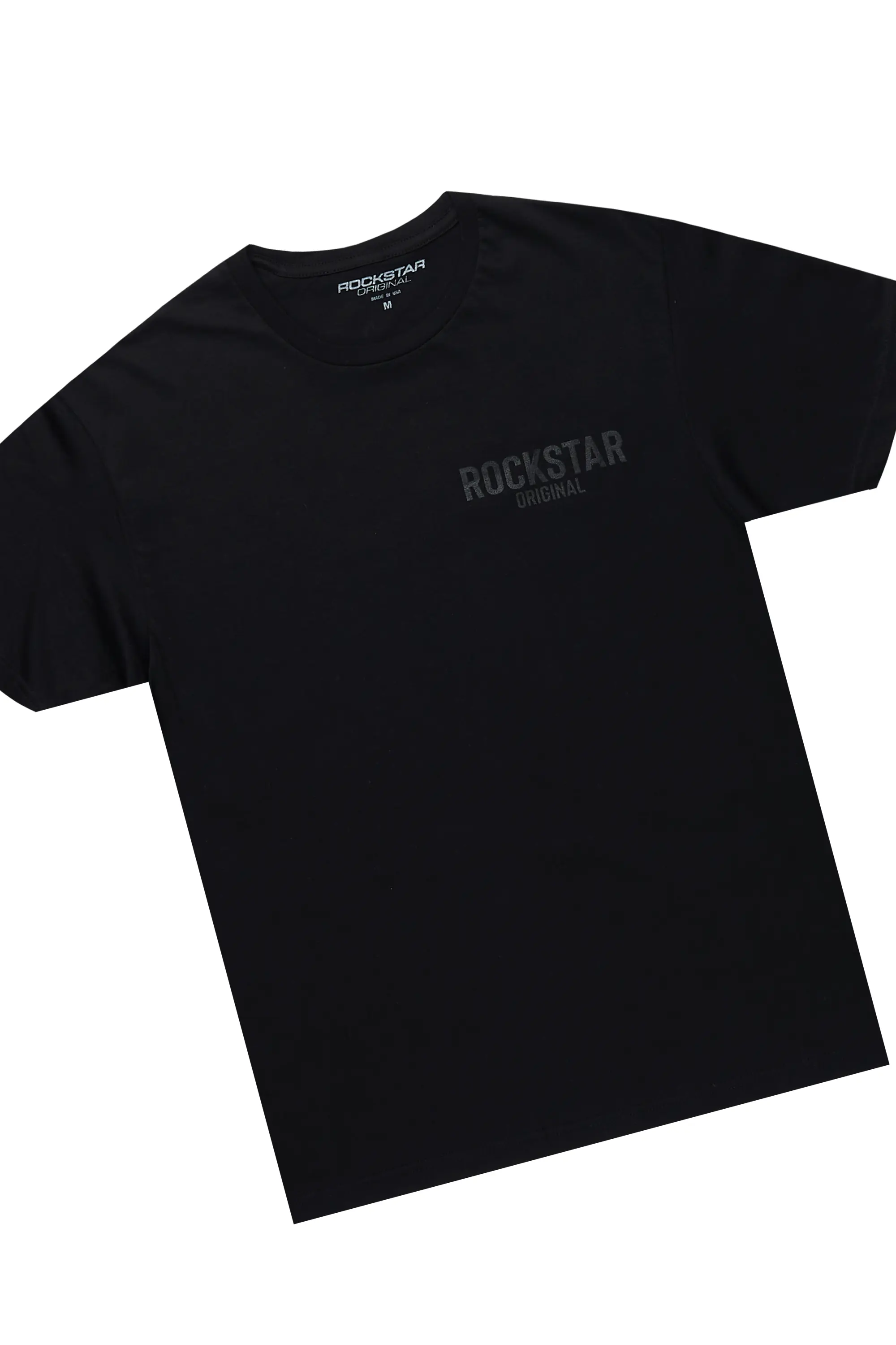 Fana Black/Black T-Shirt Short Set - Image 2