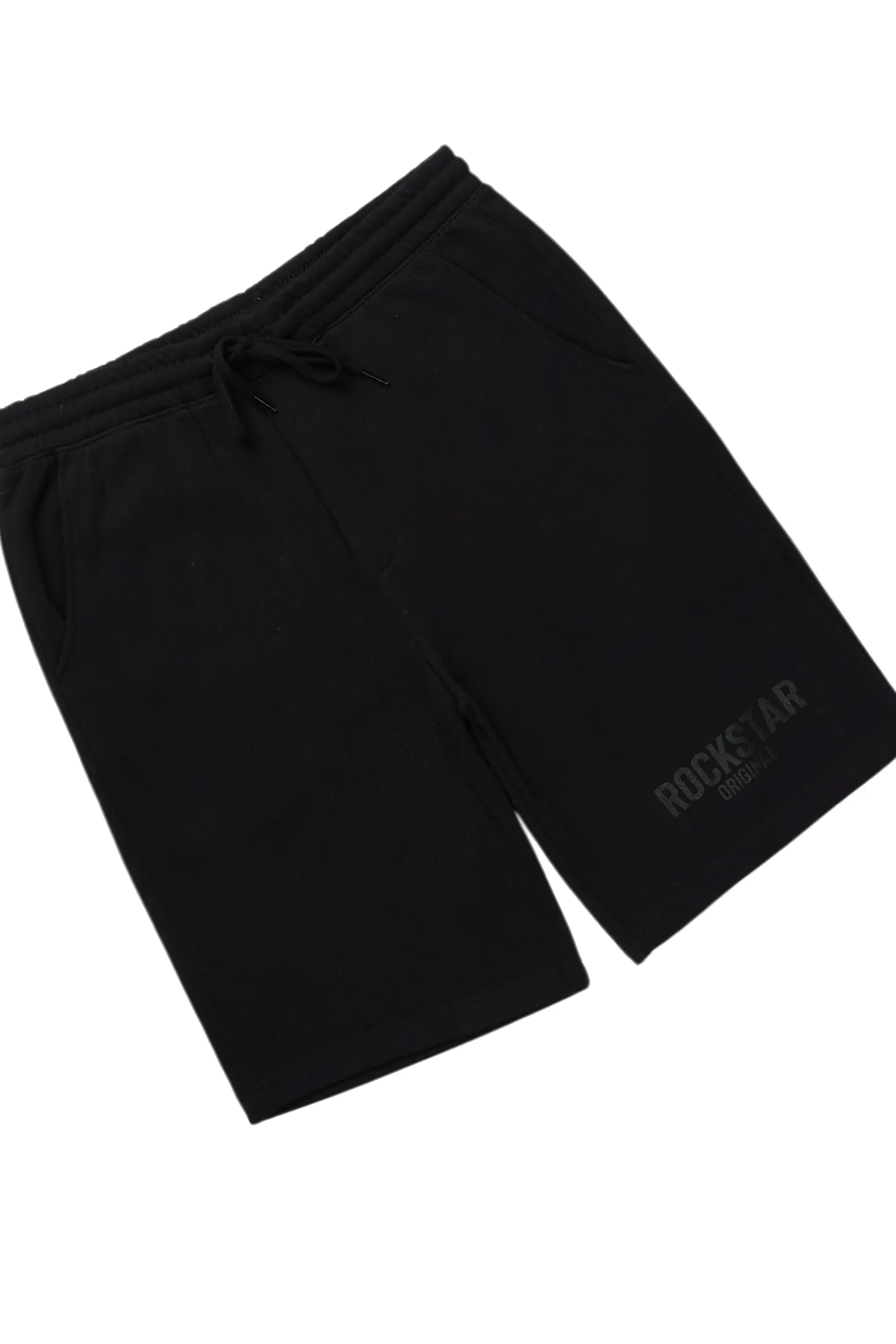 Fana Black/Black T-Shirt Short Set - Image 4
