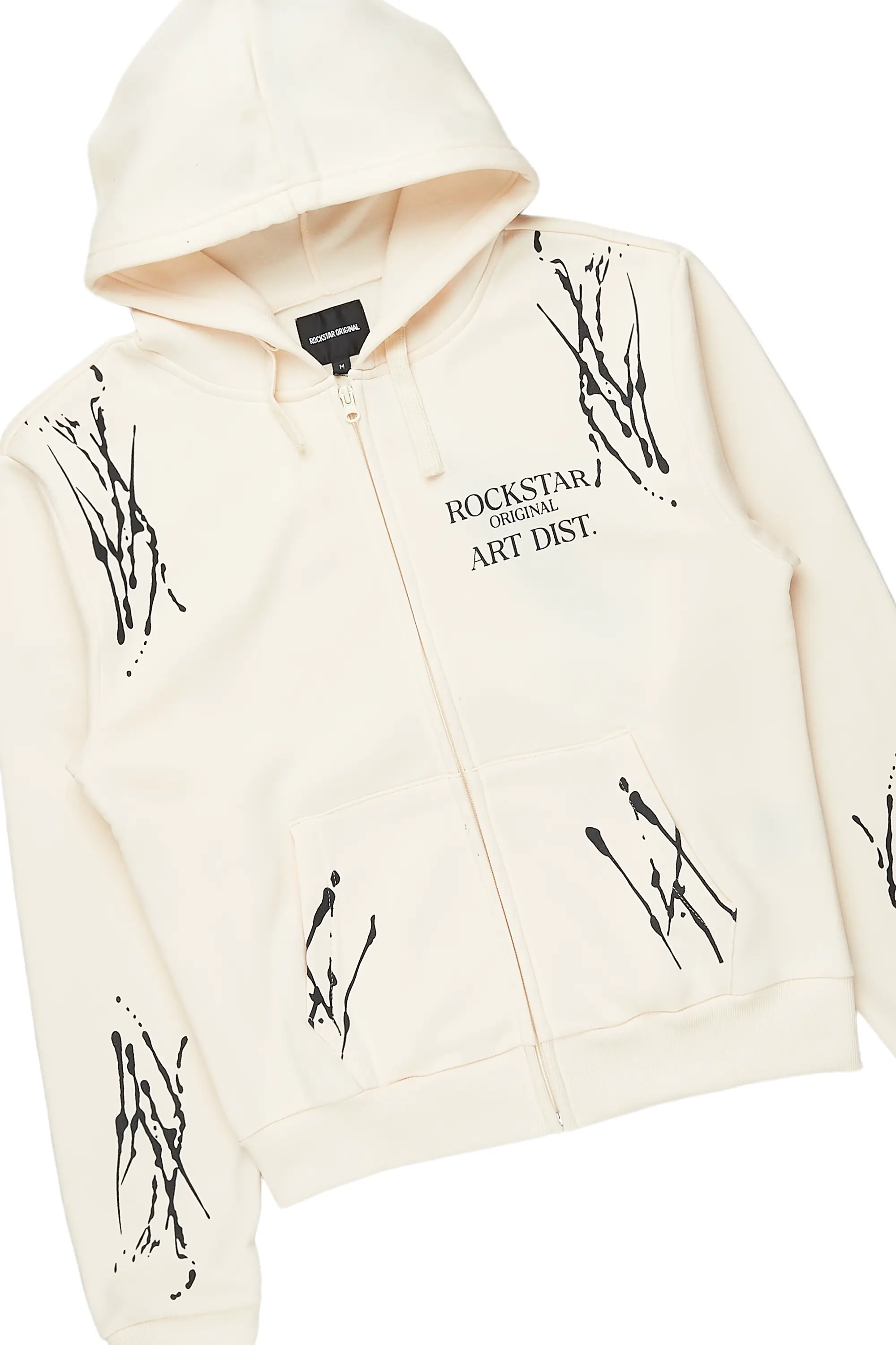 Destinee Ivory Zip Up Short Set - Image 14