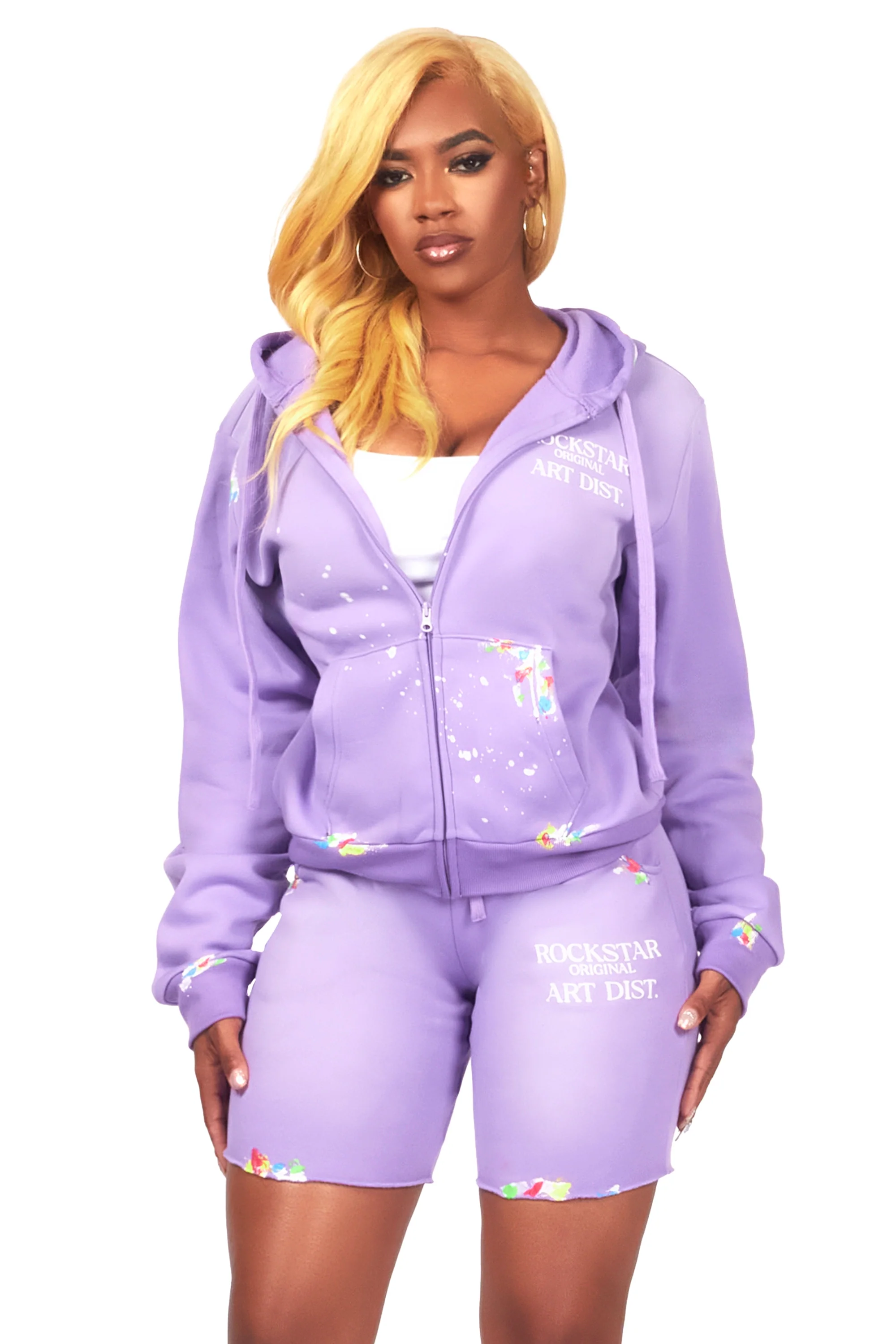 Shannon Purple Short Set - Image 5