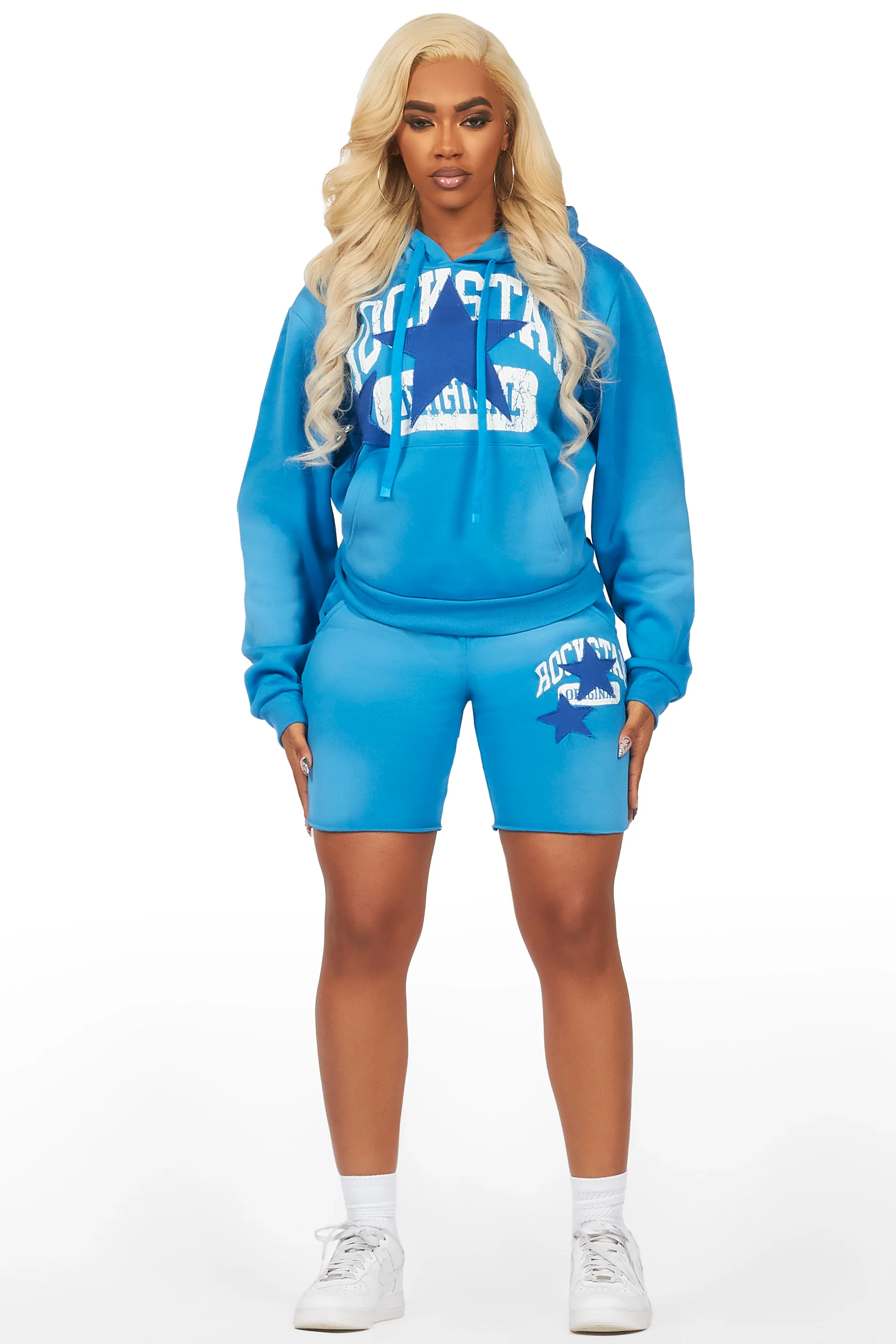 Ivelisse Blue Short Set - Image 2