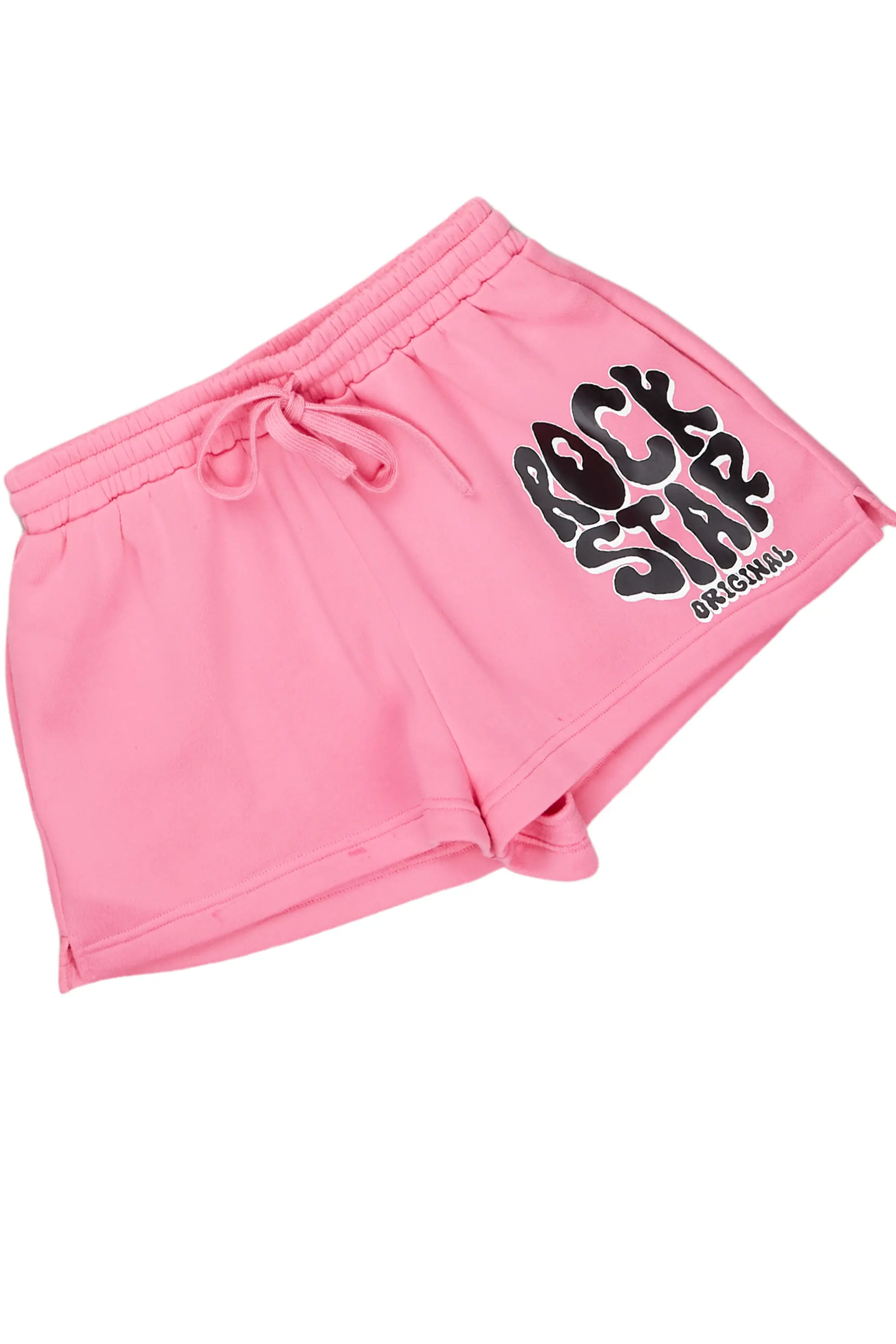 Sacoccia Bubblegum Pink Zip Up Short Set - Image 5