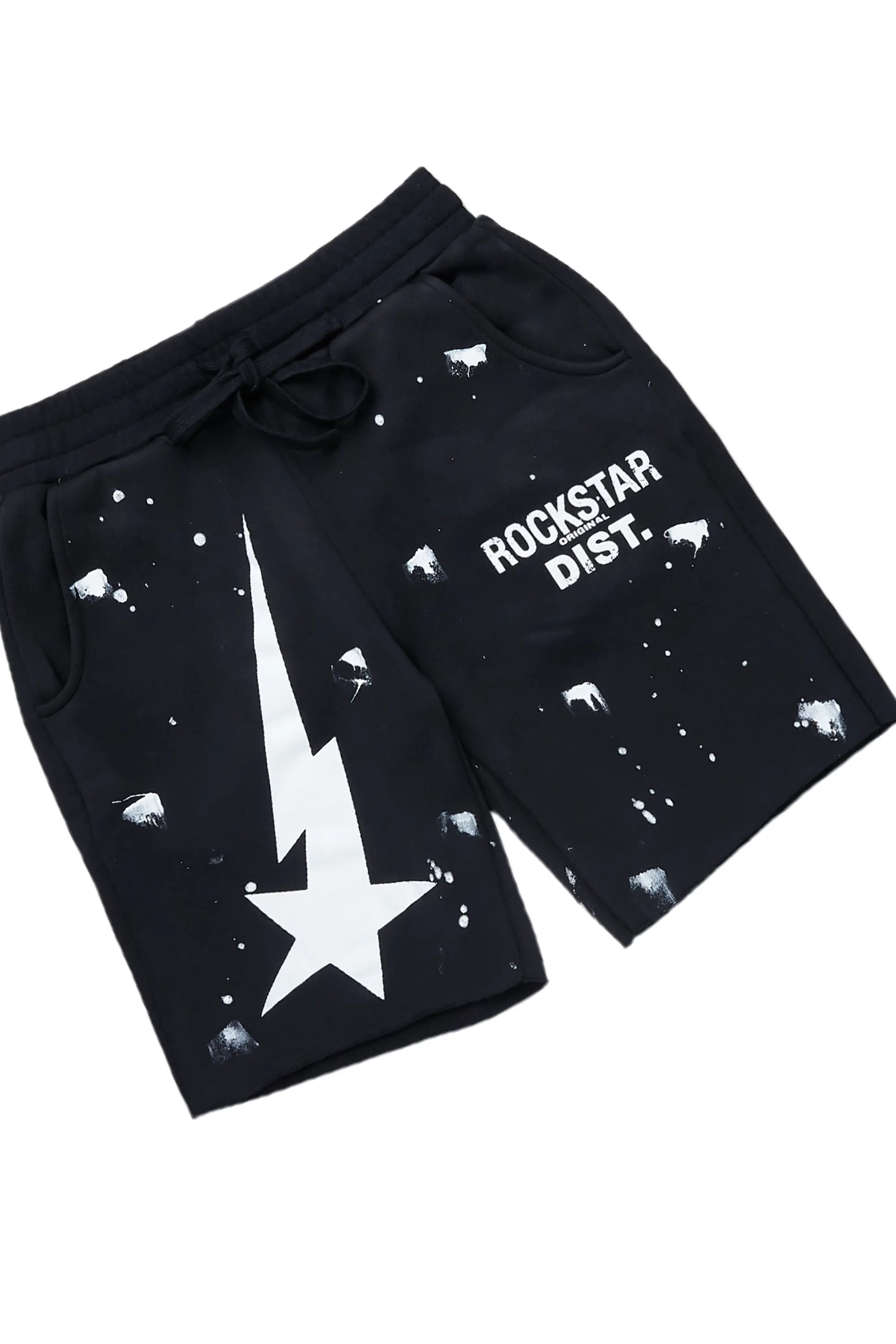 Tiffeny Black Zip Up Short Set - Image 6
