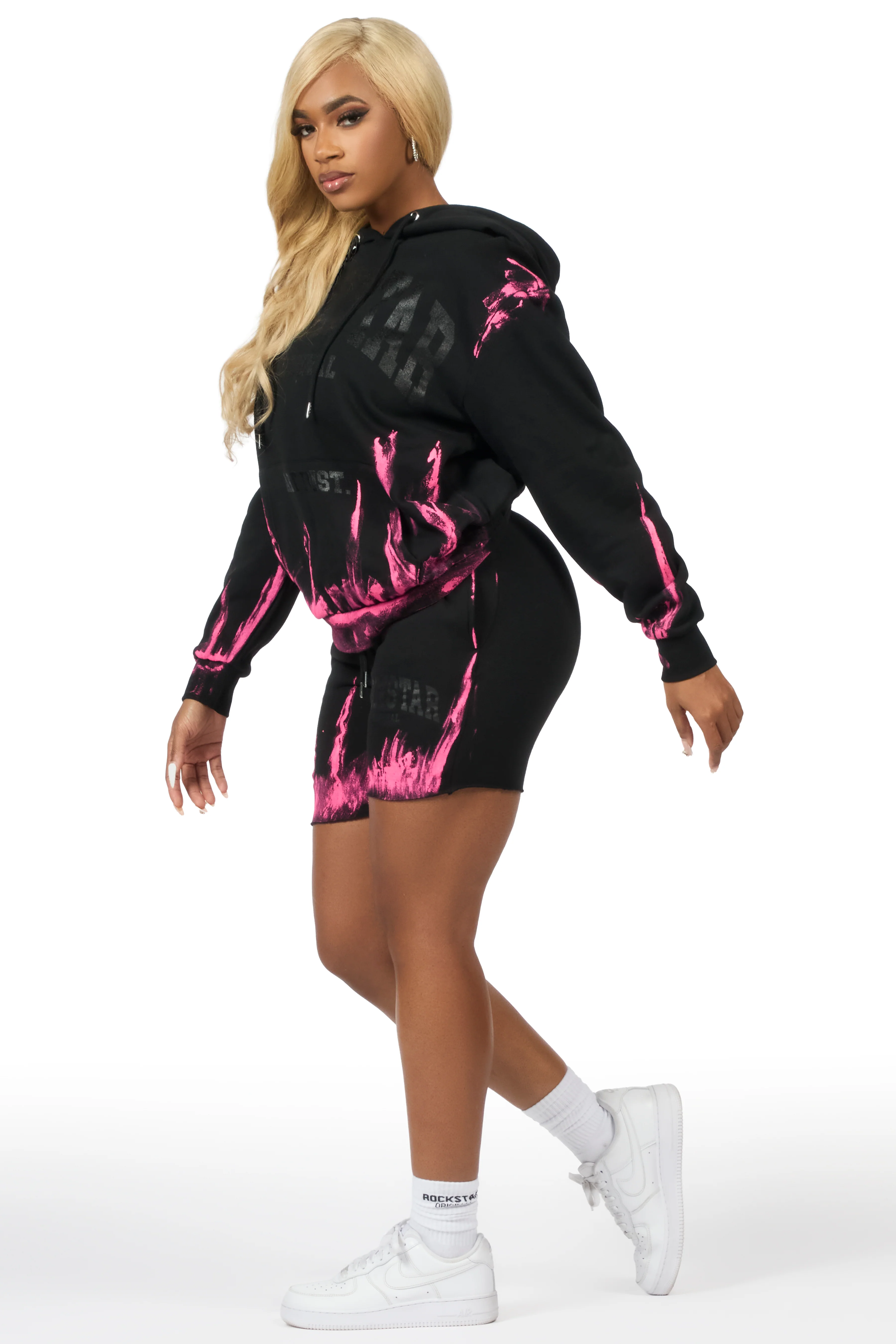 Cherysh Black Painted Short Set - Image 6