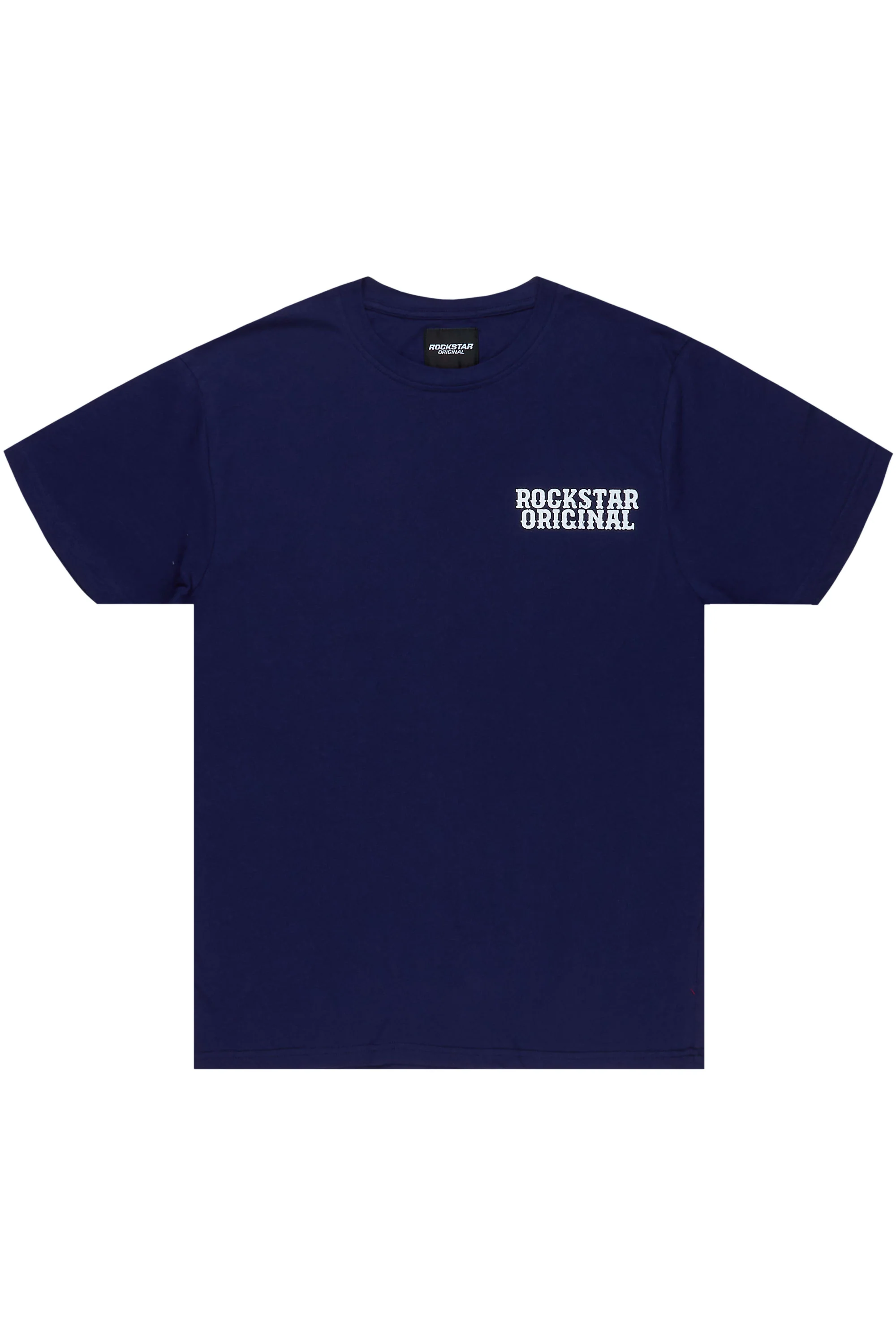 Alayna Navy Oversized Tee - Image 3
